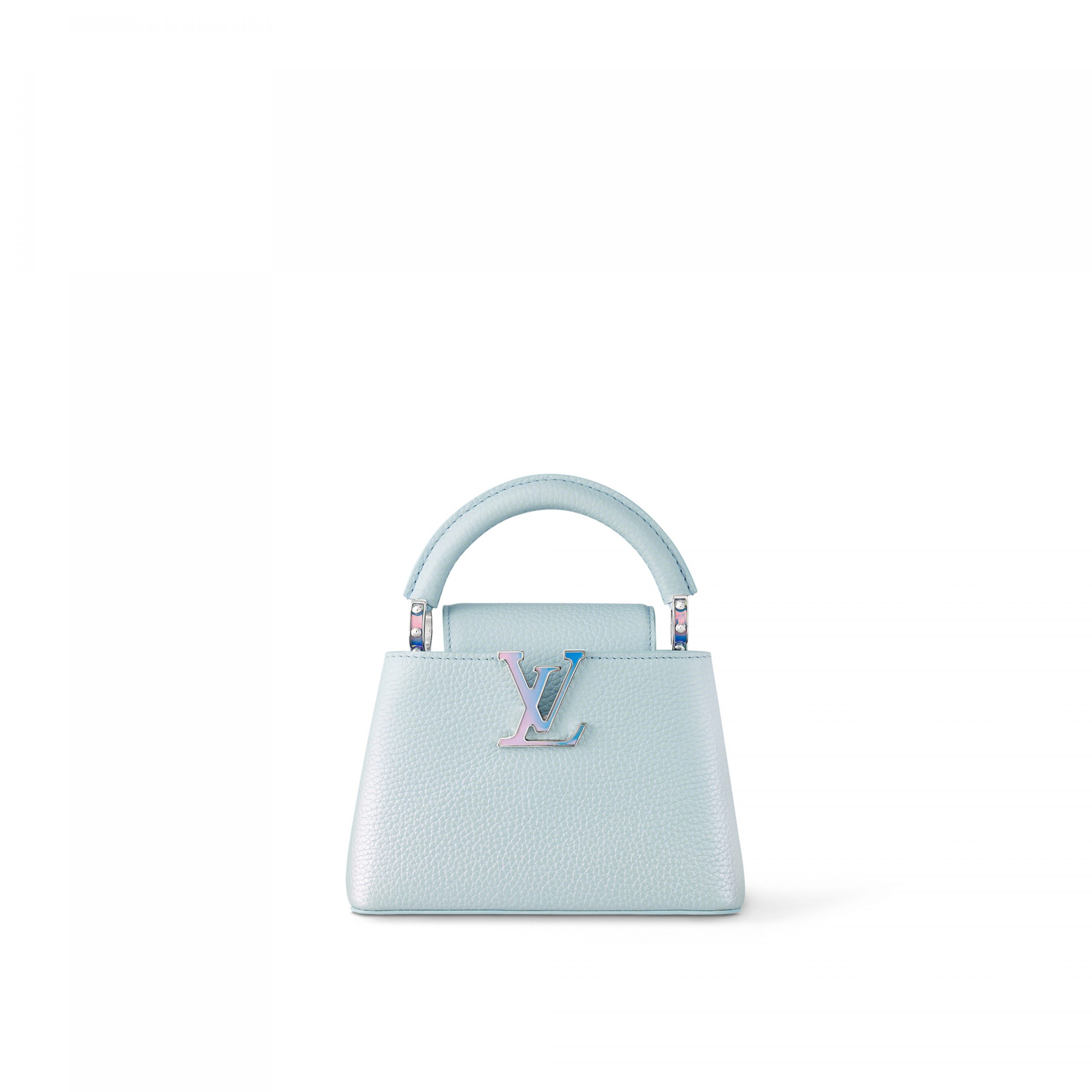 Lvlenka Louis Vuitton M23289 LV SKI Capucines Mini Blue Glacier