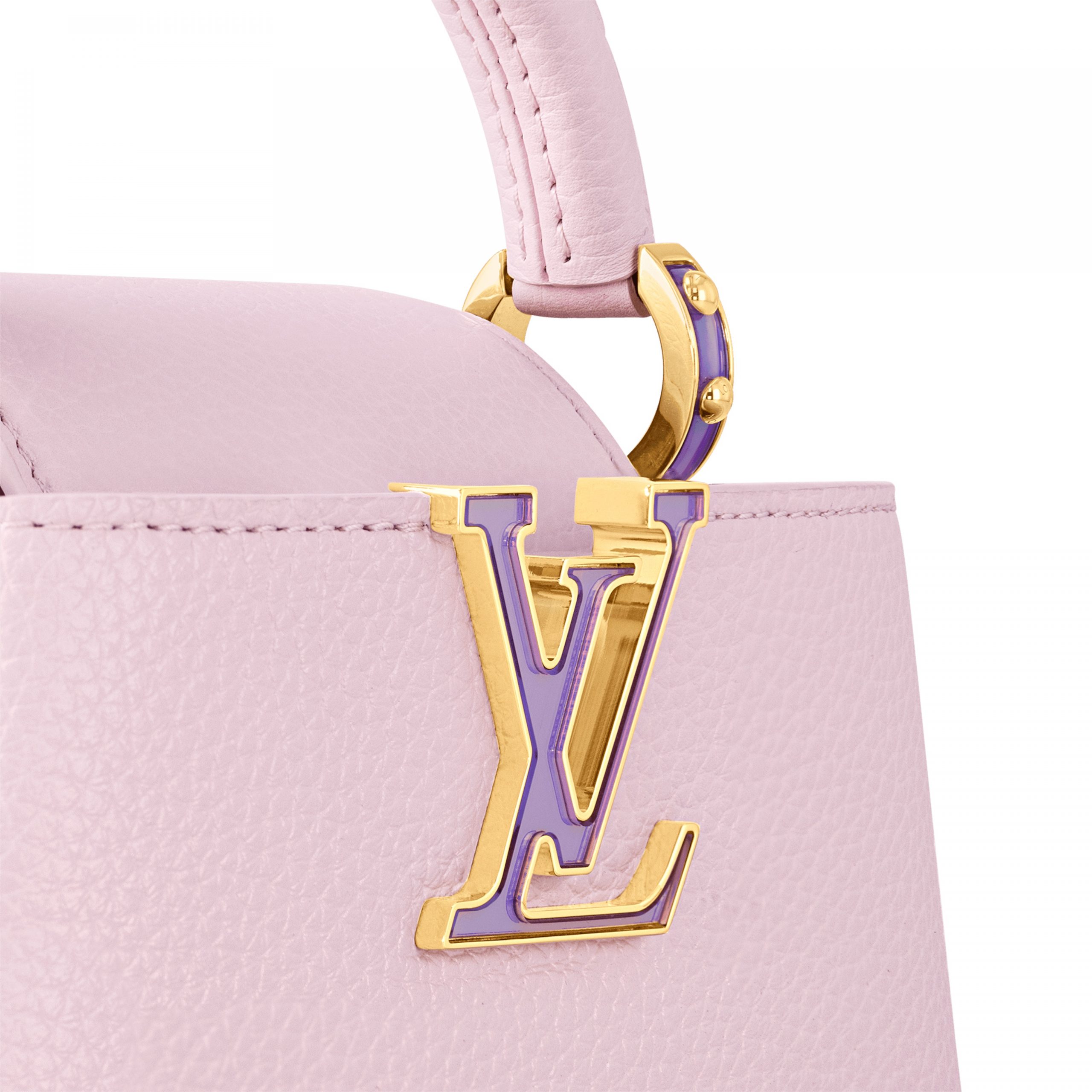 Lvlenka Louis Vuitton M23326 LV SKI Capucines Mini Pearly Lilac