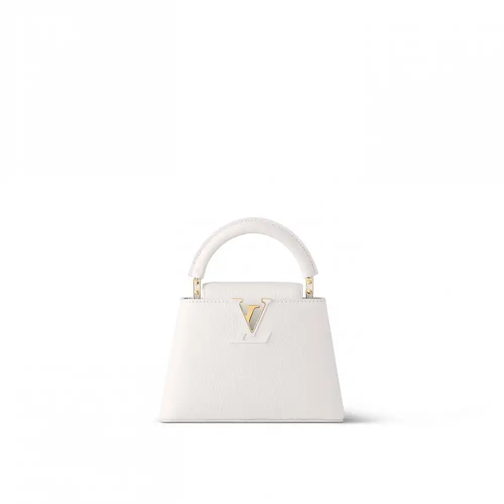 Louis Vuitton Capucines MINI White M23456 Black M56669 Orange M22863