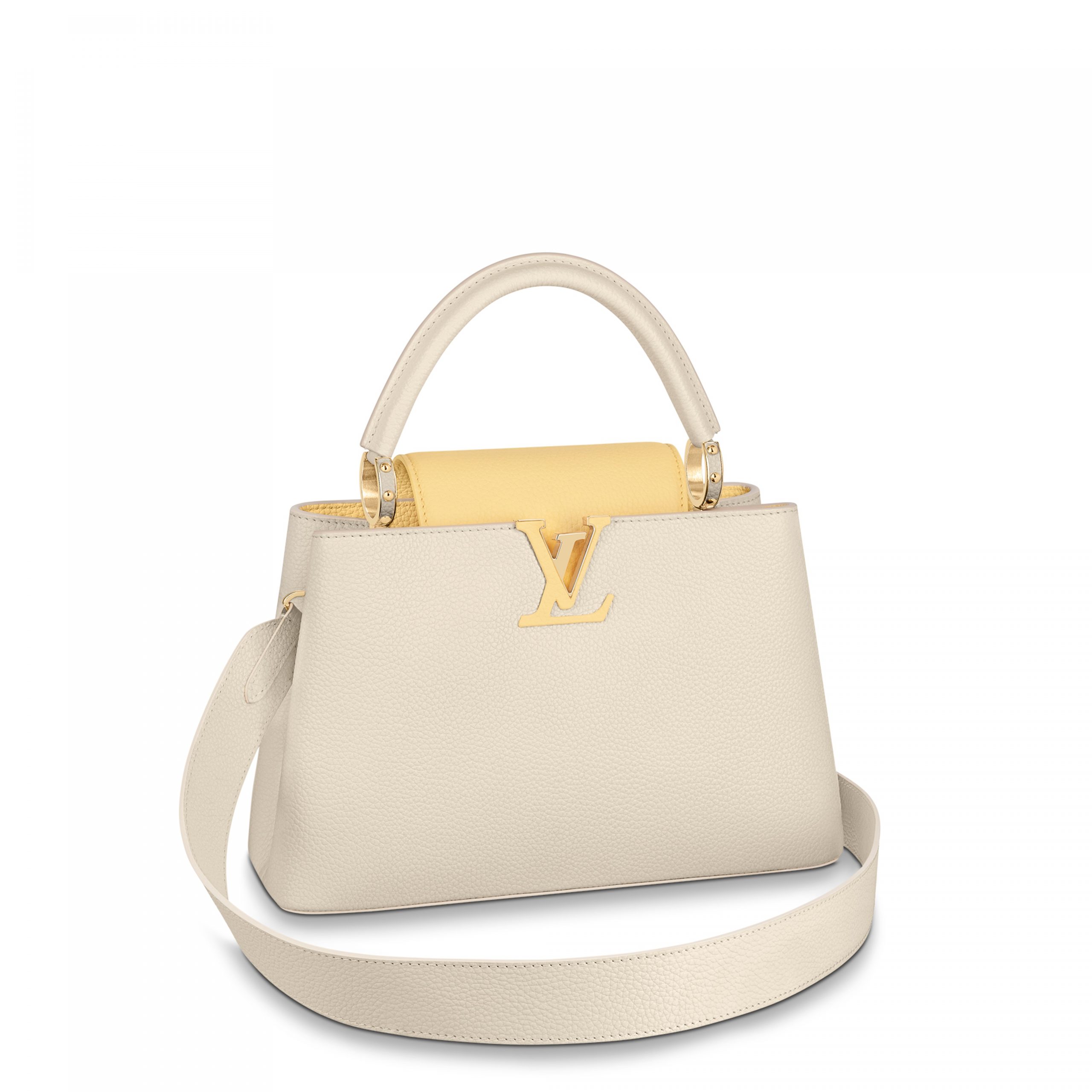 Lvlenka Louis Vuitton M59883 Capucines MM Cream