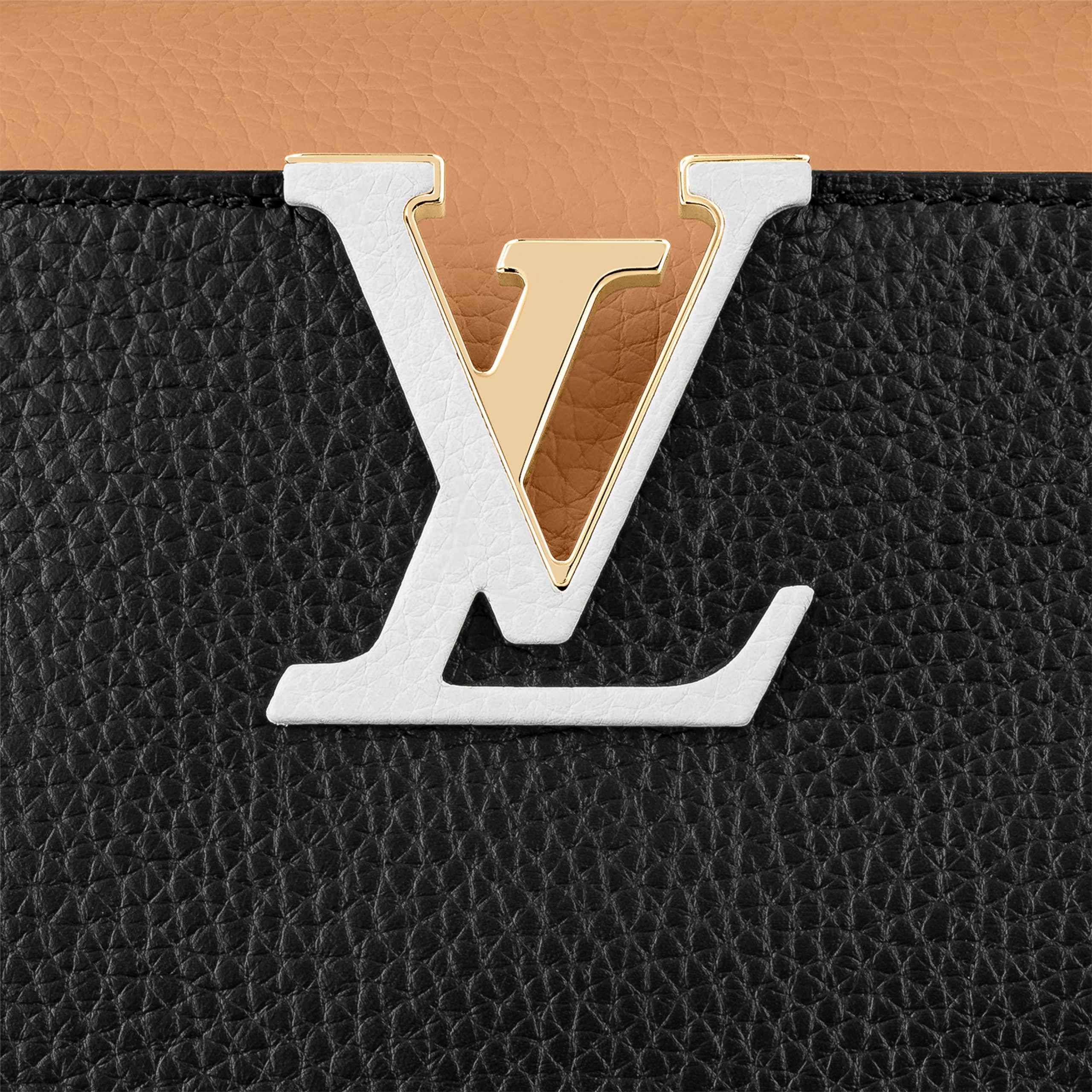 Lvlenka Louis Vuitton M59466 Capucines PM Black Gold Arizona