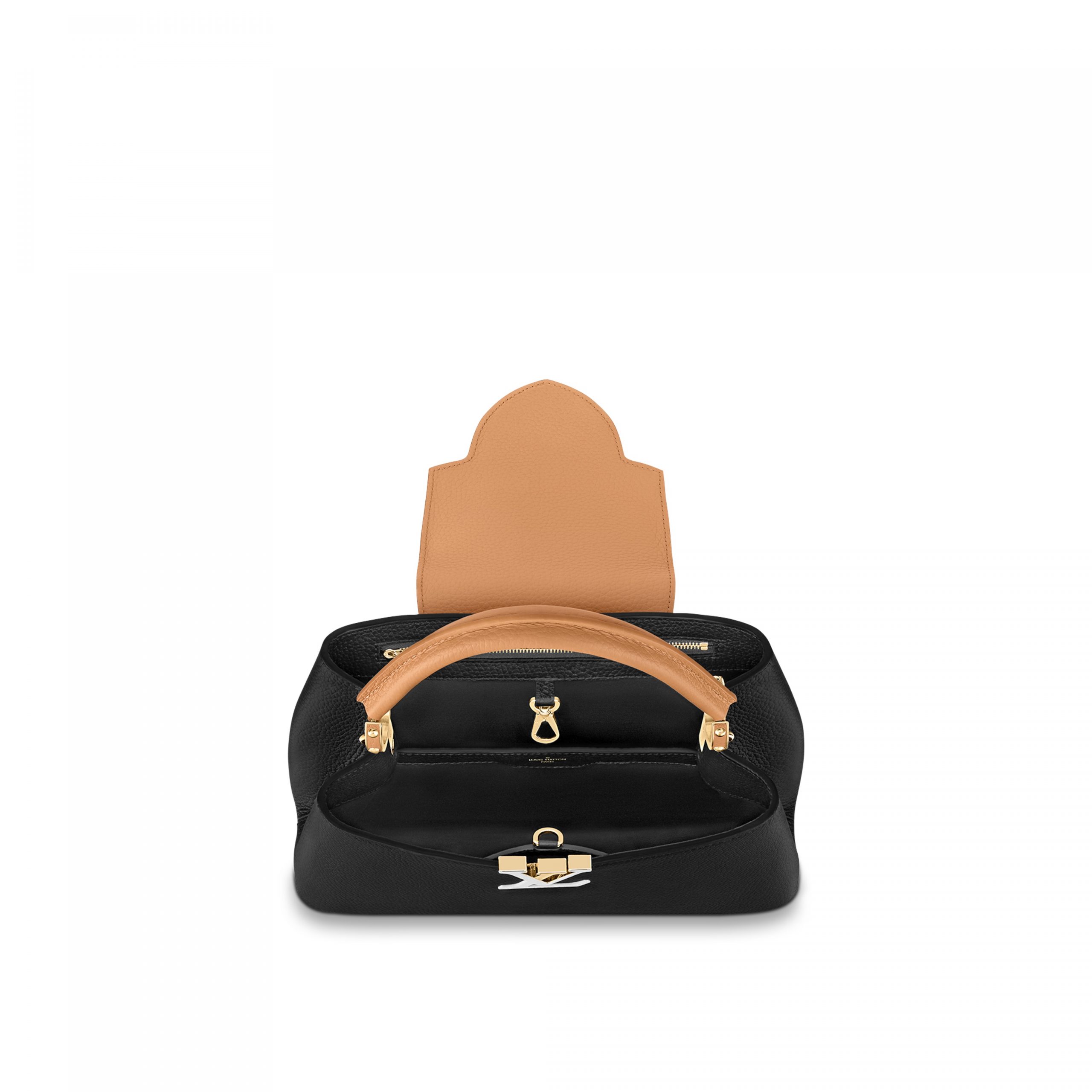 Lvlenka Louis Vuitton M59466 Capucines PM Black Gold Arizona