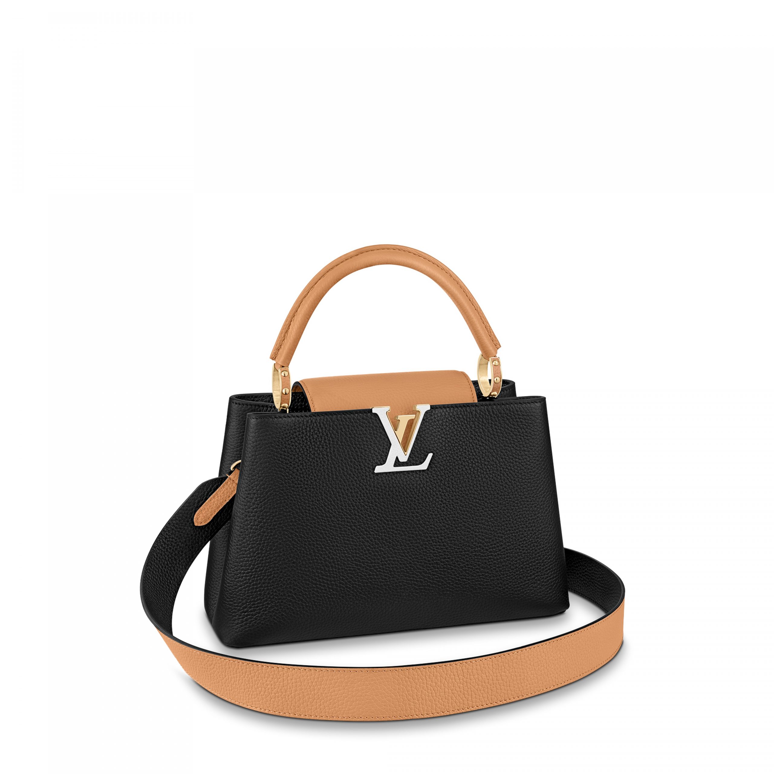 Lvlenka Louis Vuitton M59466 Capucines PM Black Gold Arizona