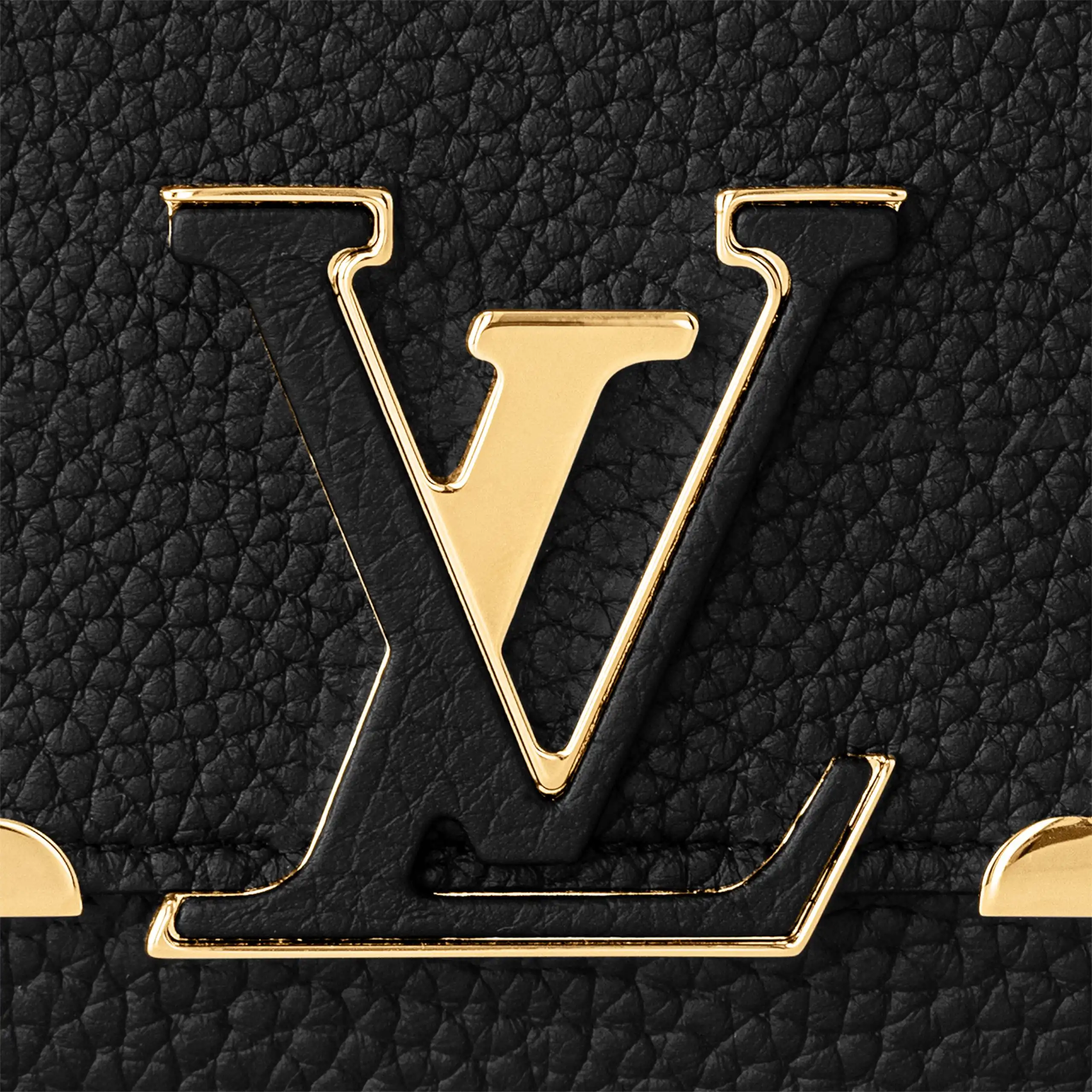 Cheap Louis Vuitton M64551 Capucines Wallet Black