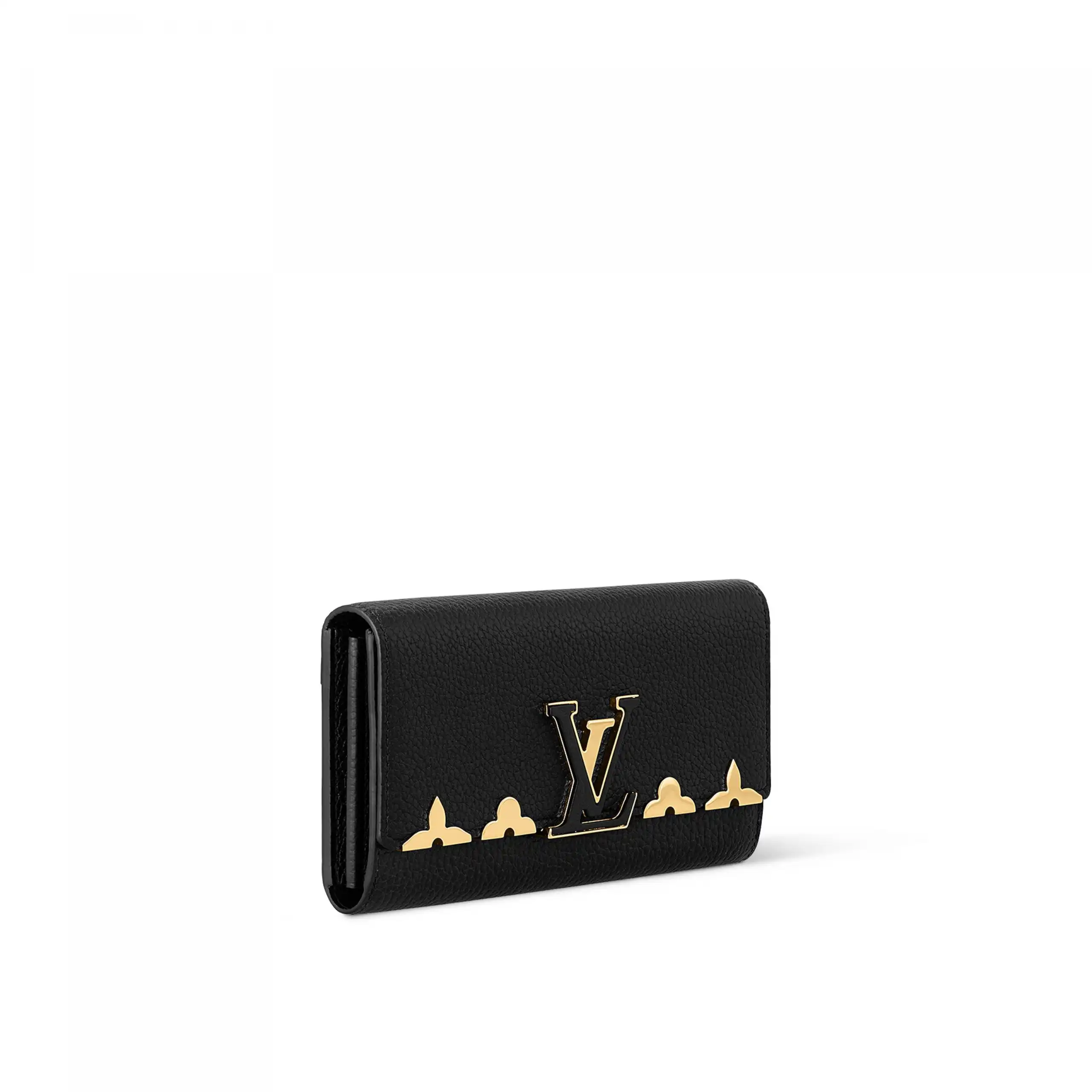 Cheap Louis Vuitton M64551 Capucines Wallet Black