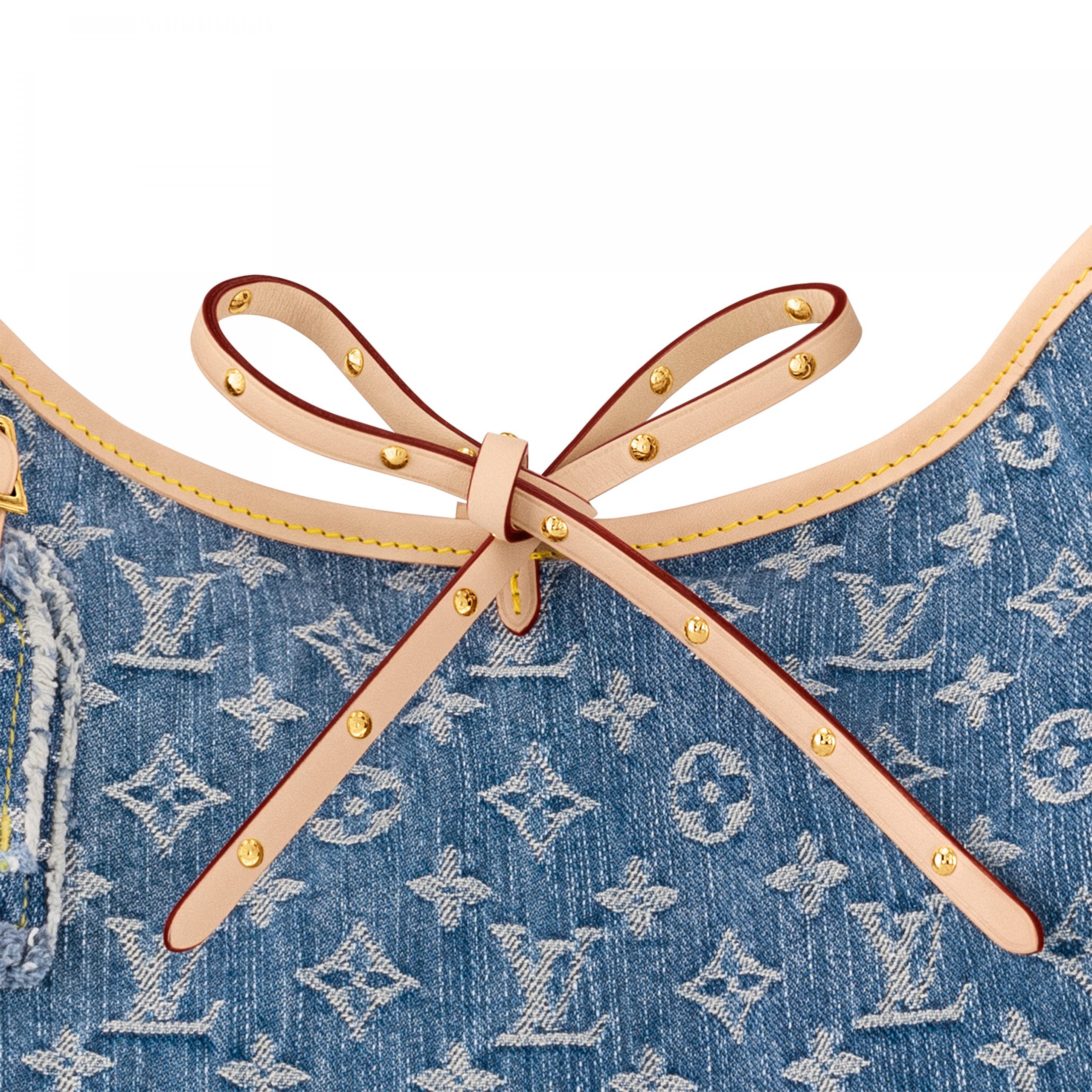 Lvlenka Louis Vuitton M46855 CarryAll MM Denim Blue