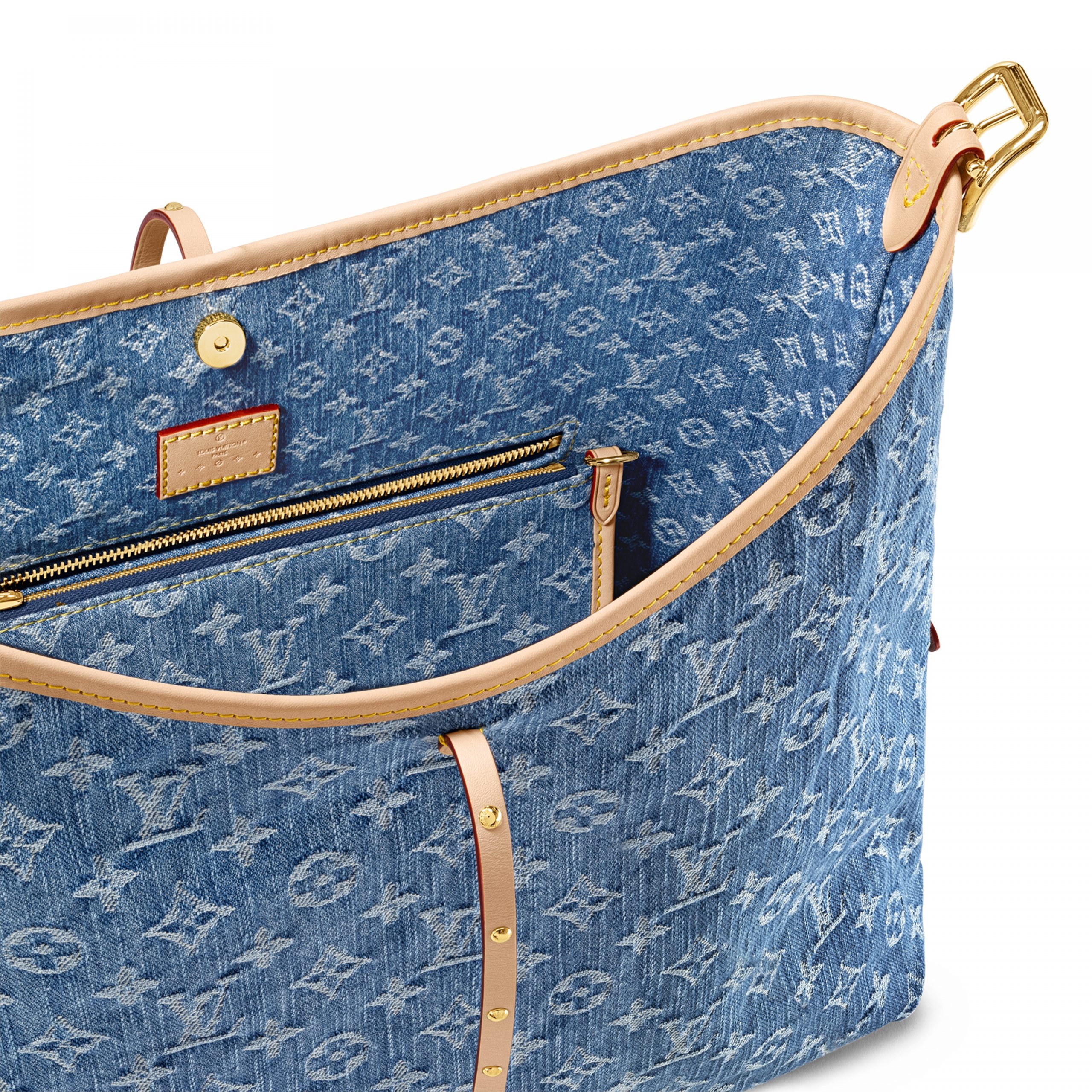 Lvlenka Louis Vuitton M46855 CarryAll MM Denim Blue