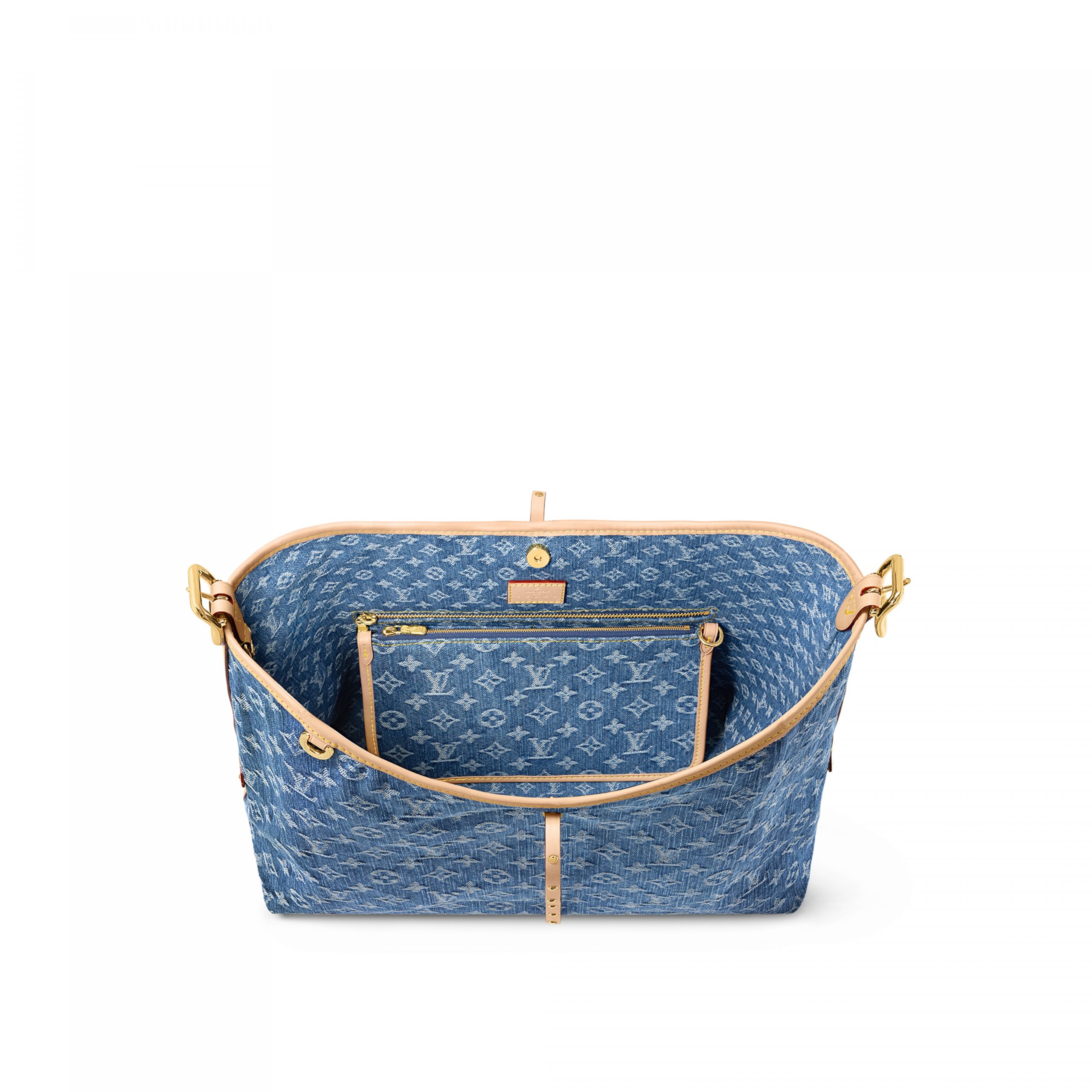 Lvlenka Louis Vuitton M46855 CarryAll MM Denim Blue