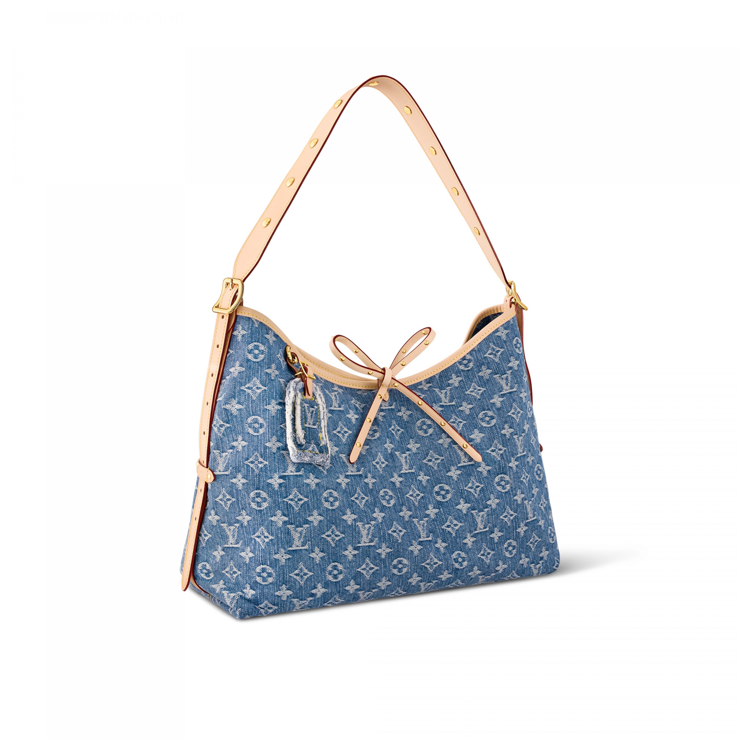 Lvlenka Louis Vuitton M46855 CarryAll MM Denim Blue