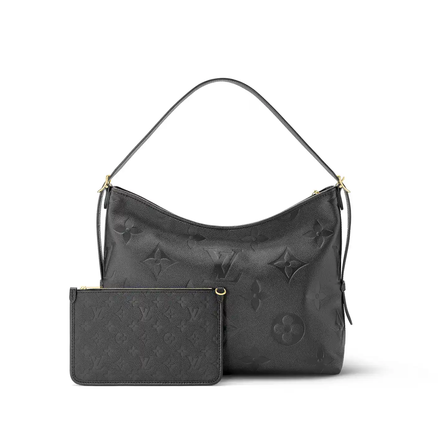 Affordable Louis Vuitton Black M46289 CarryAll MM