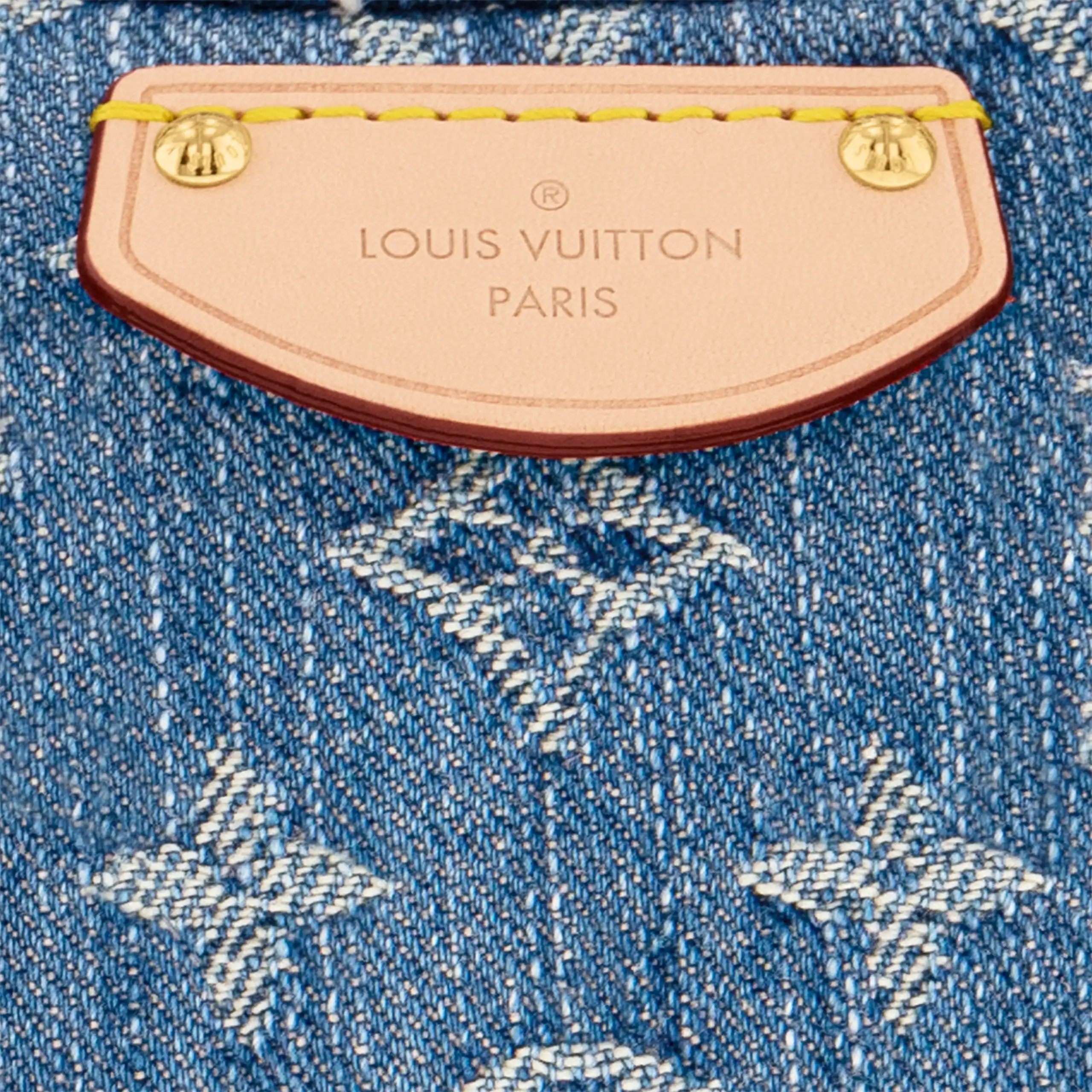 Affordable Louis Vuitton M46856 Croissant MM Denim Blue