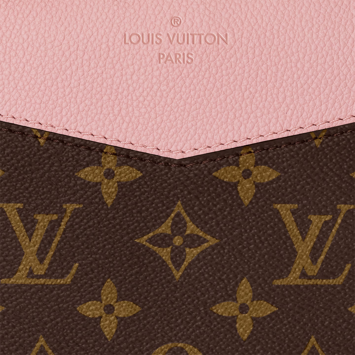 Louis Vuitton Monogram Rose Poudre M62942 Daily Pouch