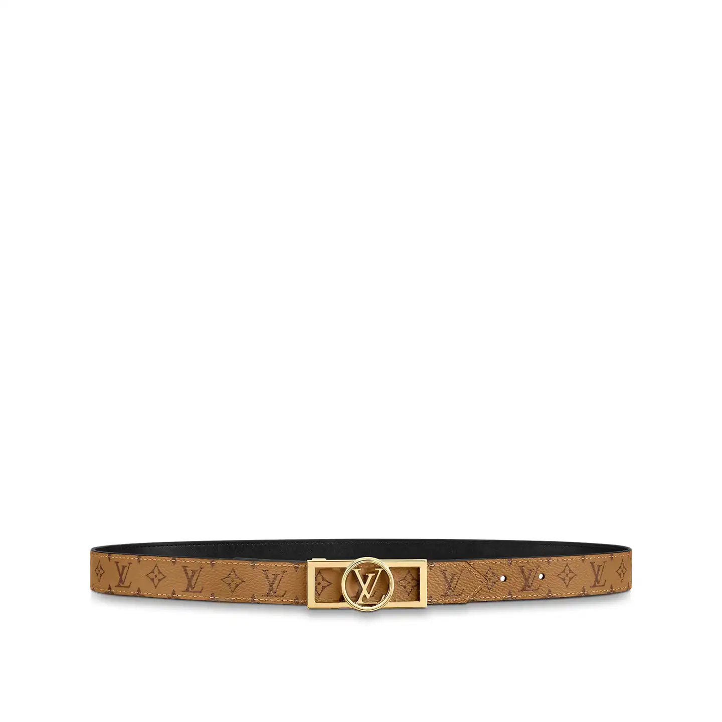 Louis Vuitton M0203U Autres Toiles Monogram Dauphine 25mm Reversible Belt