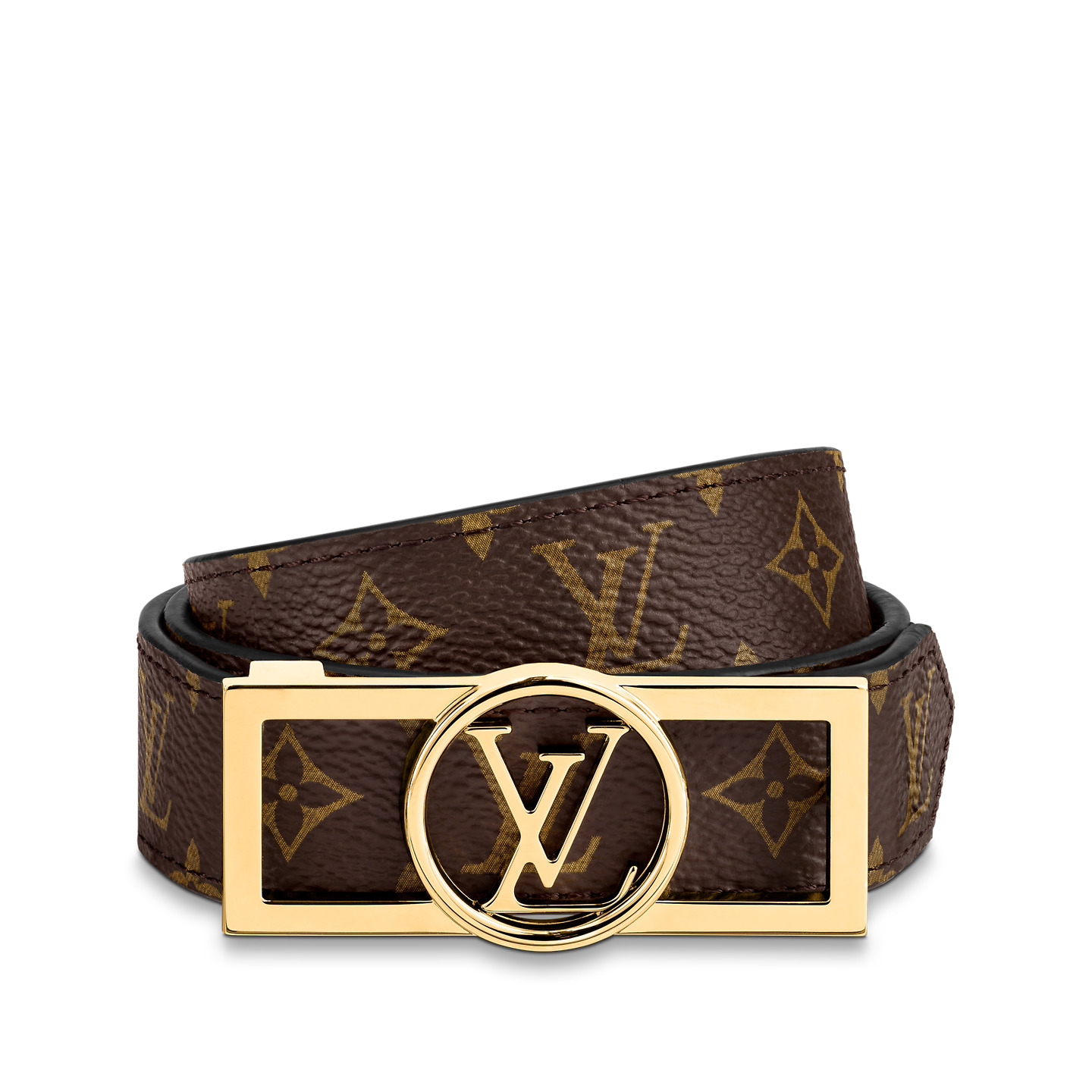 Lvlenka Louis Vuitton M0196Y Monogram Dauphine 25mm Reversible Belt