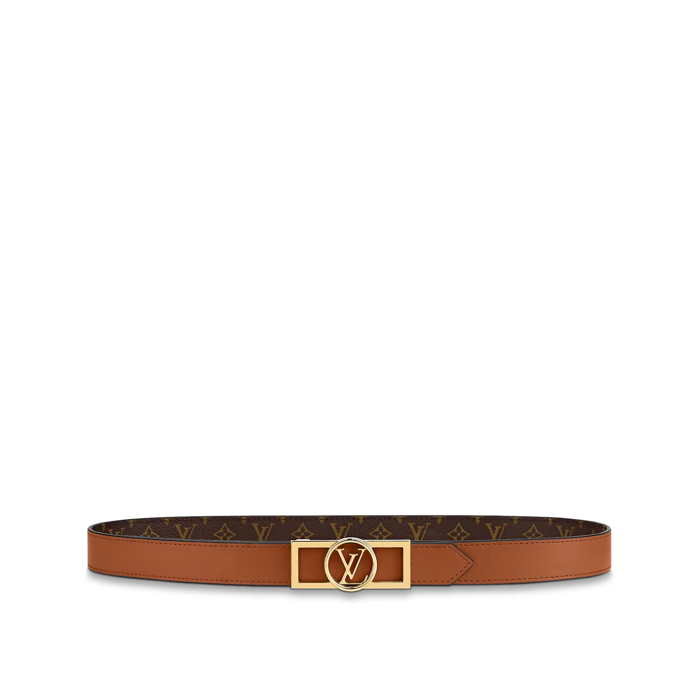 Lvlenka Louis Vuitton M0196Y Monogram Dauphine 25mm Reversible Belt