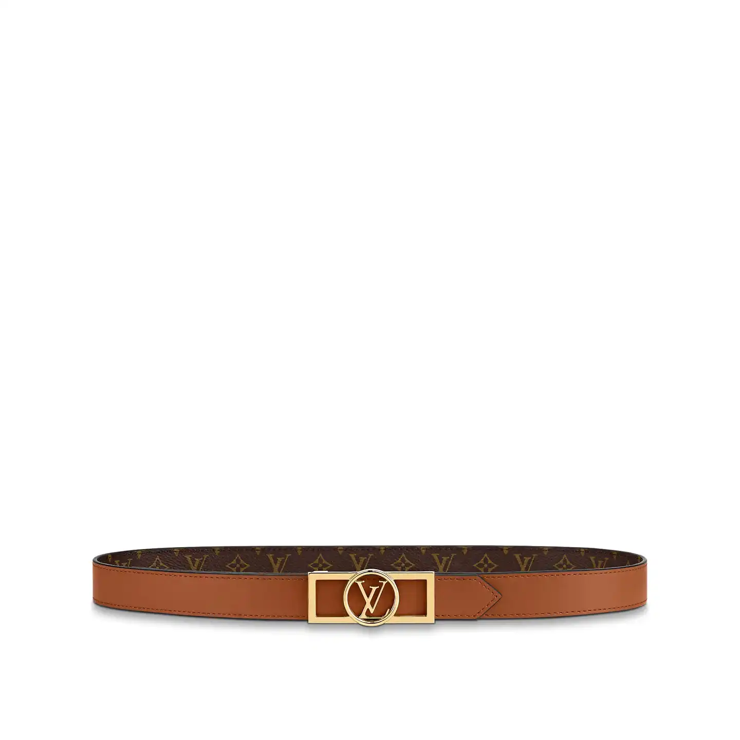 Affordable Louis Vuitton M0196Y Monogram Dauphine 25mm Reversible Belt