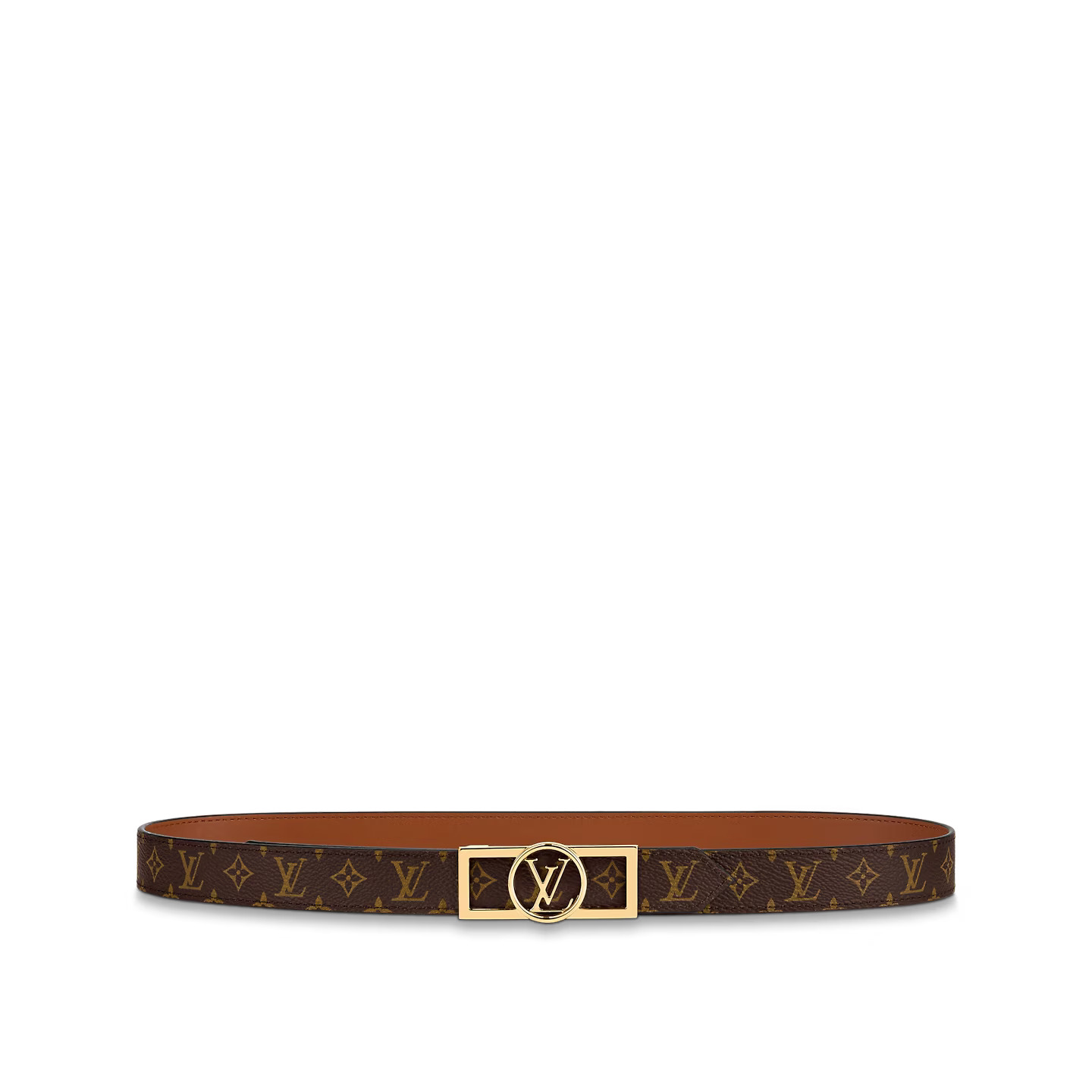 Lvlenka Louis Vuitton M0196Y Monogram Dauphine 25mm Reversible Belt