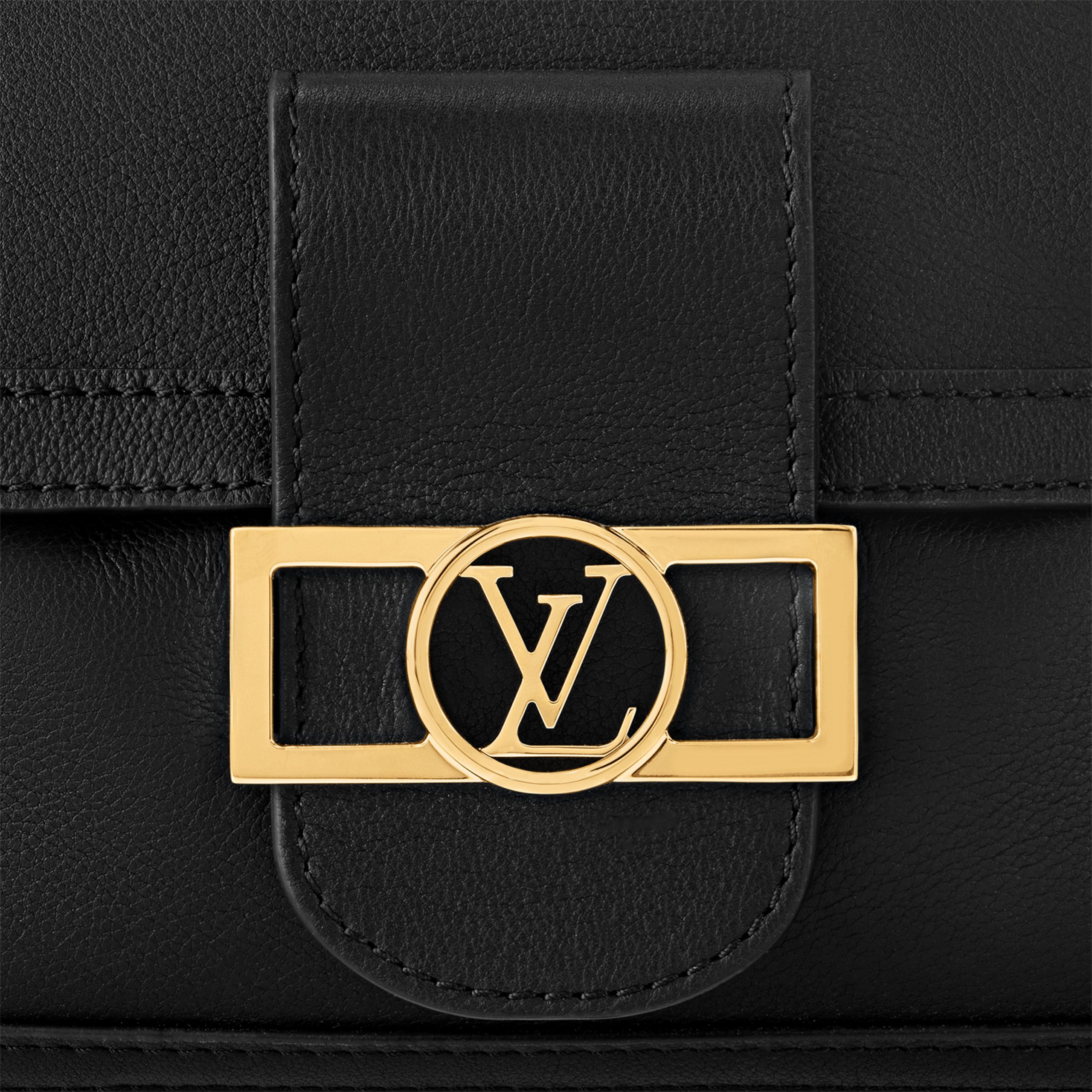 Lvlenka Louis Vuitton M25209 Dauphine Soft MM Black