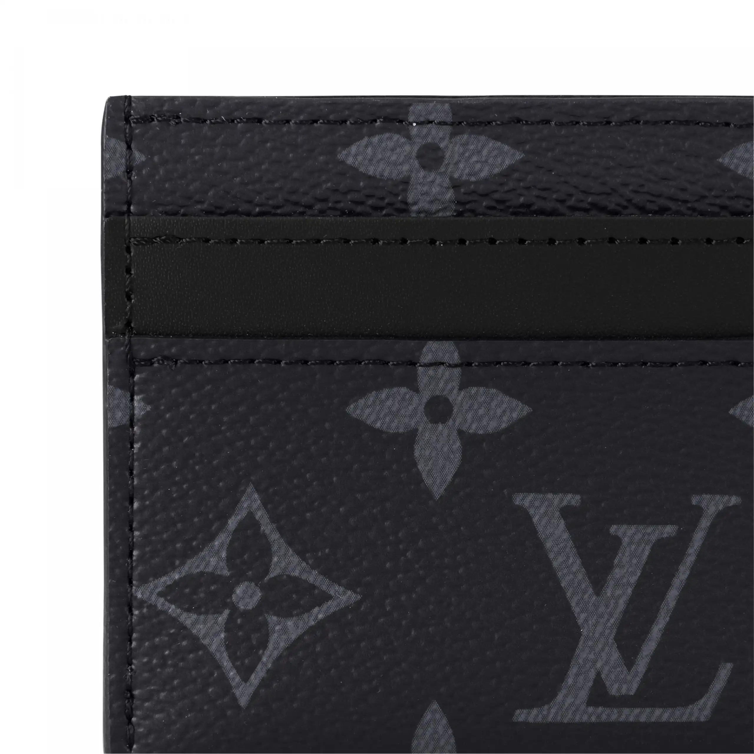 Affordable Louis Vuitton M62170 Double Card Holder Monogram Eclipse