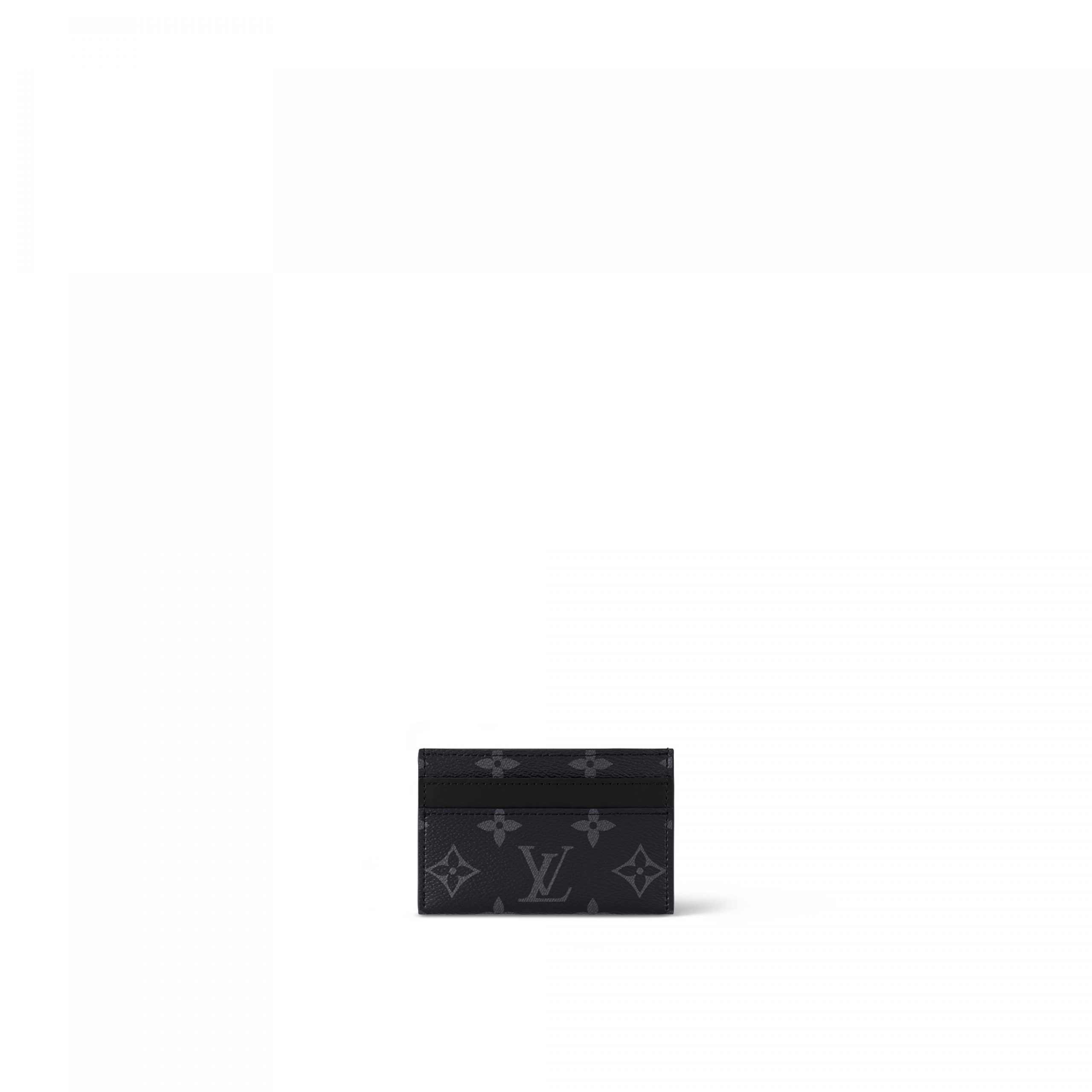 Lvlenka Louis Vuitton M62170 Double Card Holder Monogram Eclipse