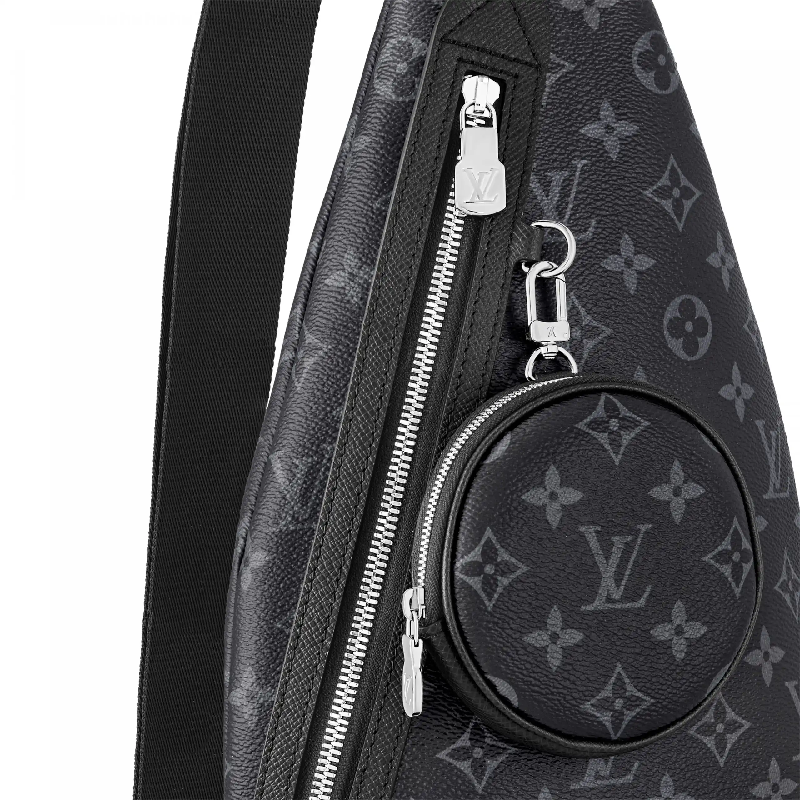 Affordable Louis Vuitton Monogram Eclipse M30936 Duo Slingbag