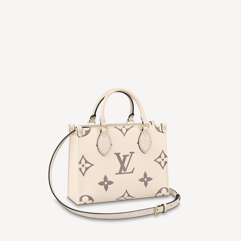 Lvlenka Louis Vuitton Empreinte Monogram Giant Onthego PM M45654 Creme Bois De Rose