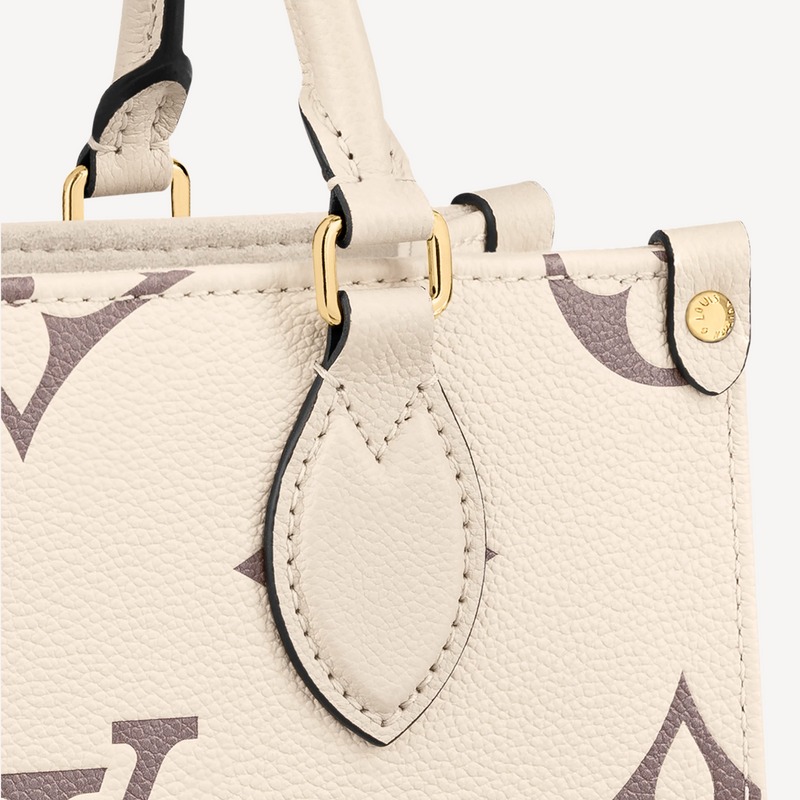 Lvlenka Louis Vuitton Empreinte Monogram Giant Onthego PM M45654 Creme Bois De Rose