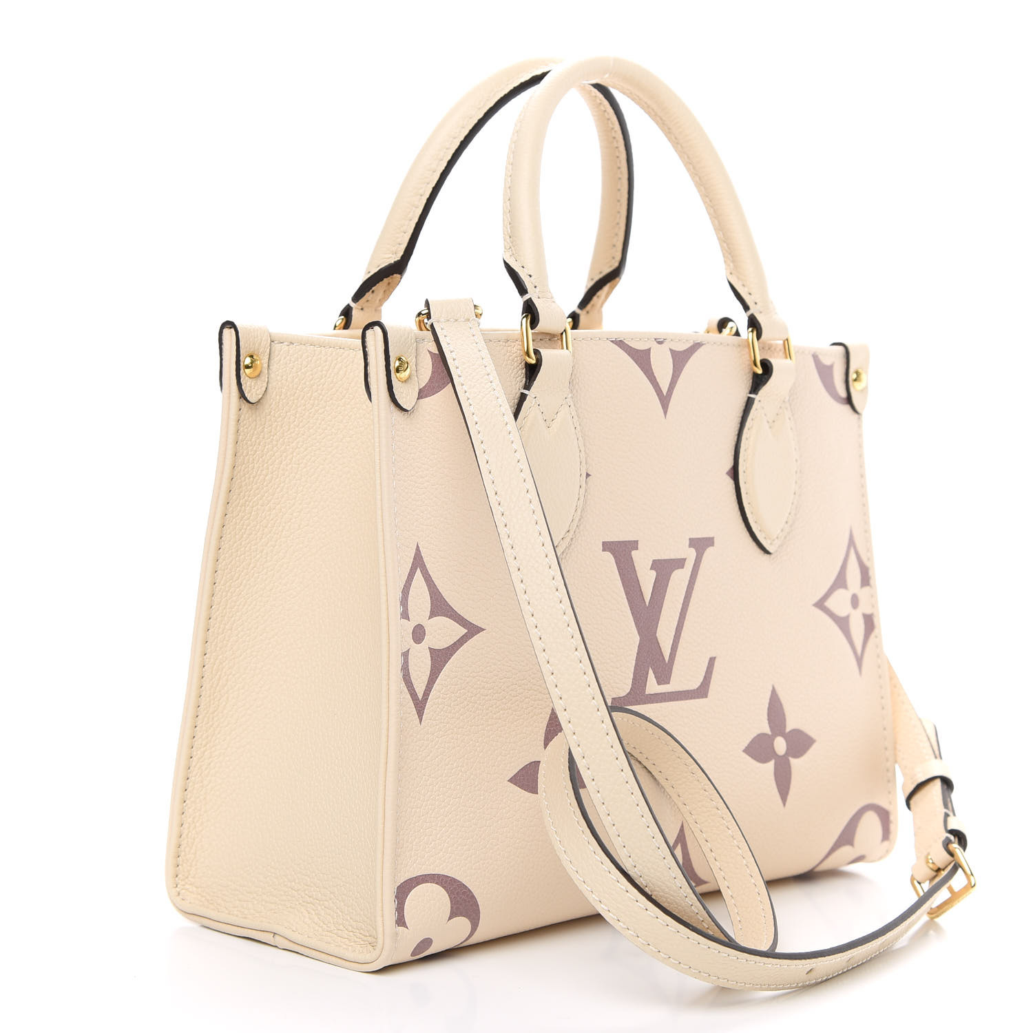 Lvlenka Louis Vuitton Empreinte Monogram Giant Onthego PM M45654 Creme Bois De Rose