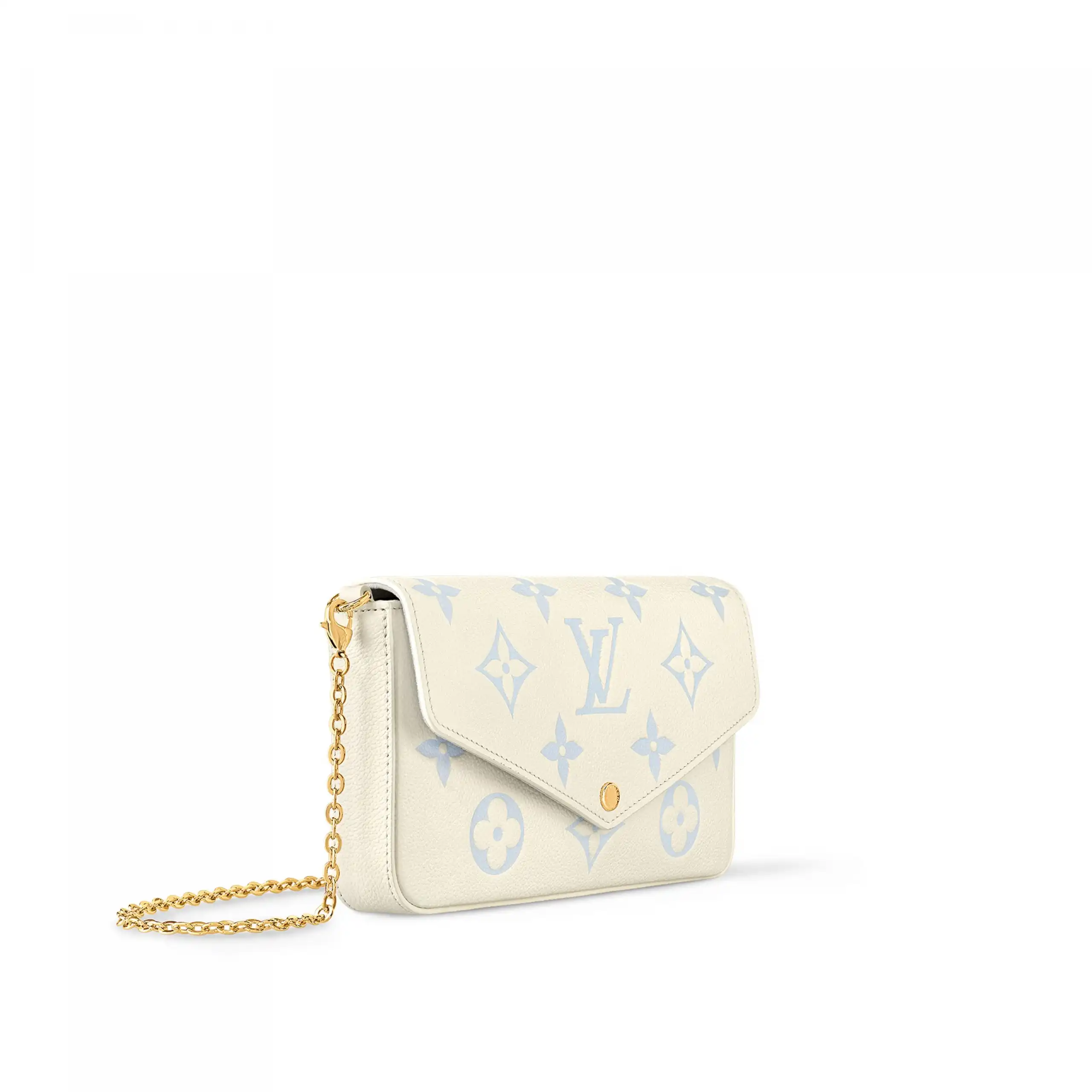 Cheap Louis Vuitton M83025 Félicie Pochette Candy Blue