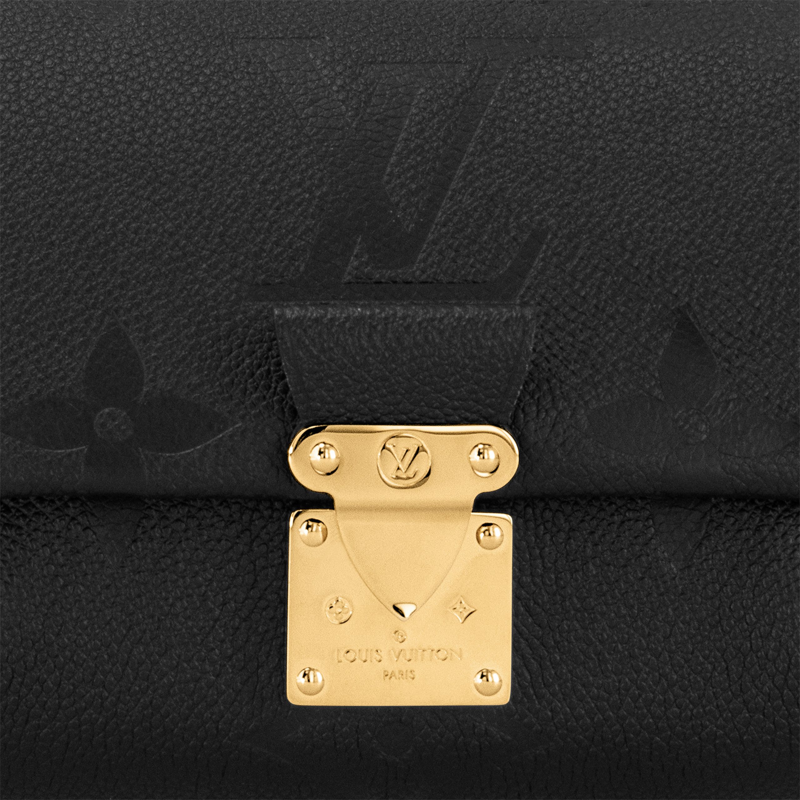 Louis Vuitton M45813 Favorite Monogram Empreinte Leather Black