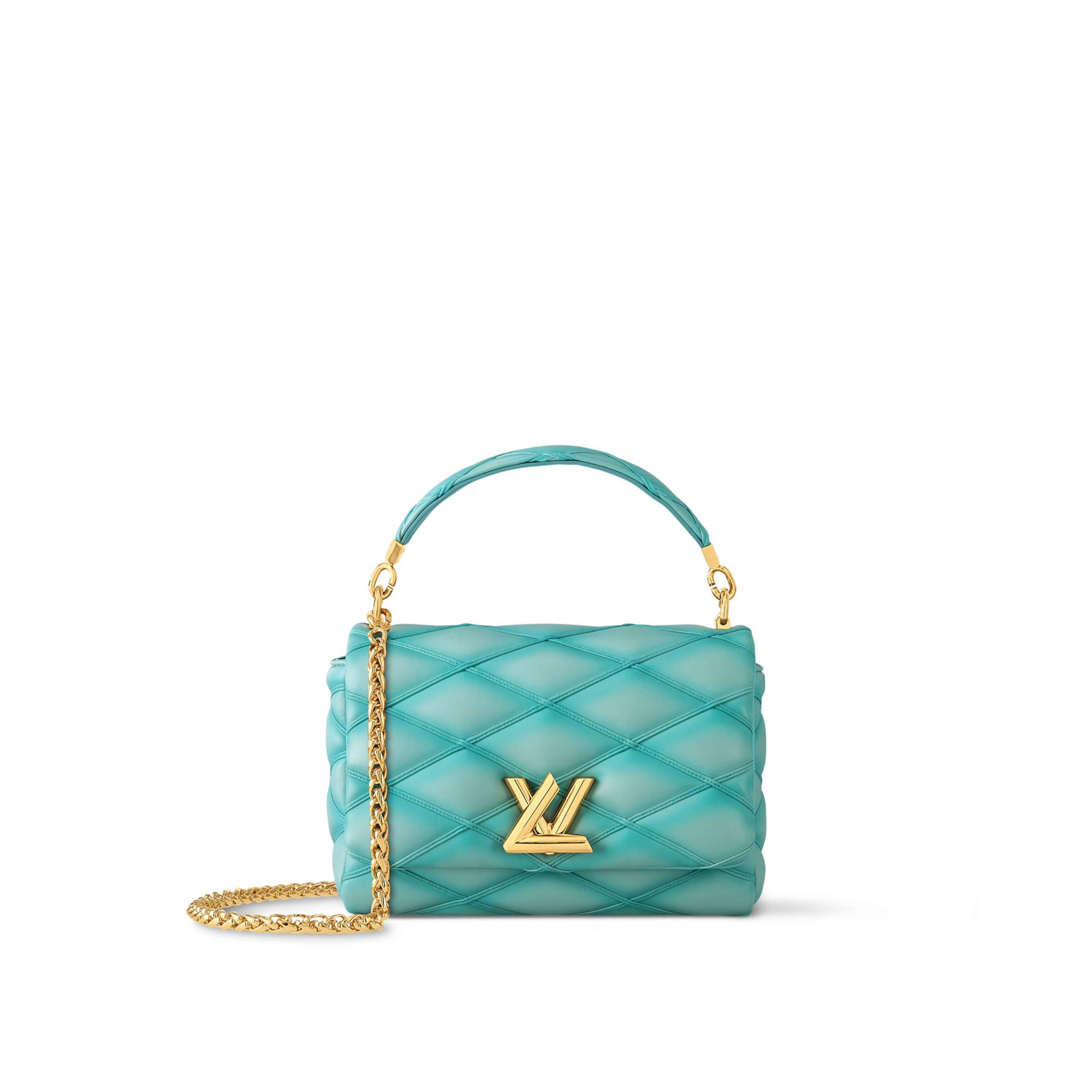 Lvlenka Louis Vuitton M24185 GO-14 MM Lagoon Turquoise