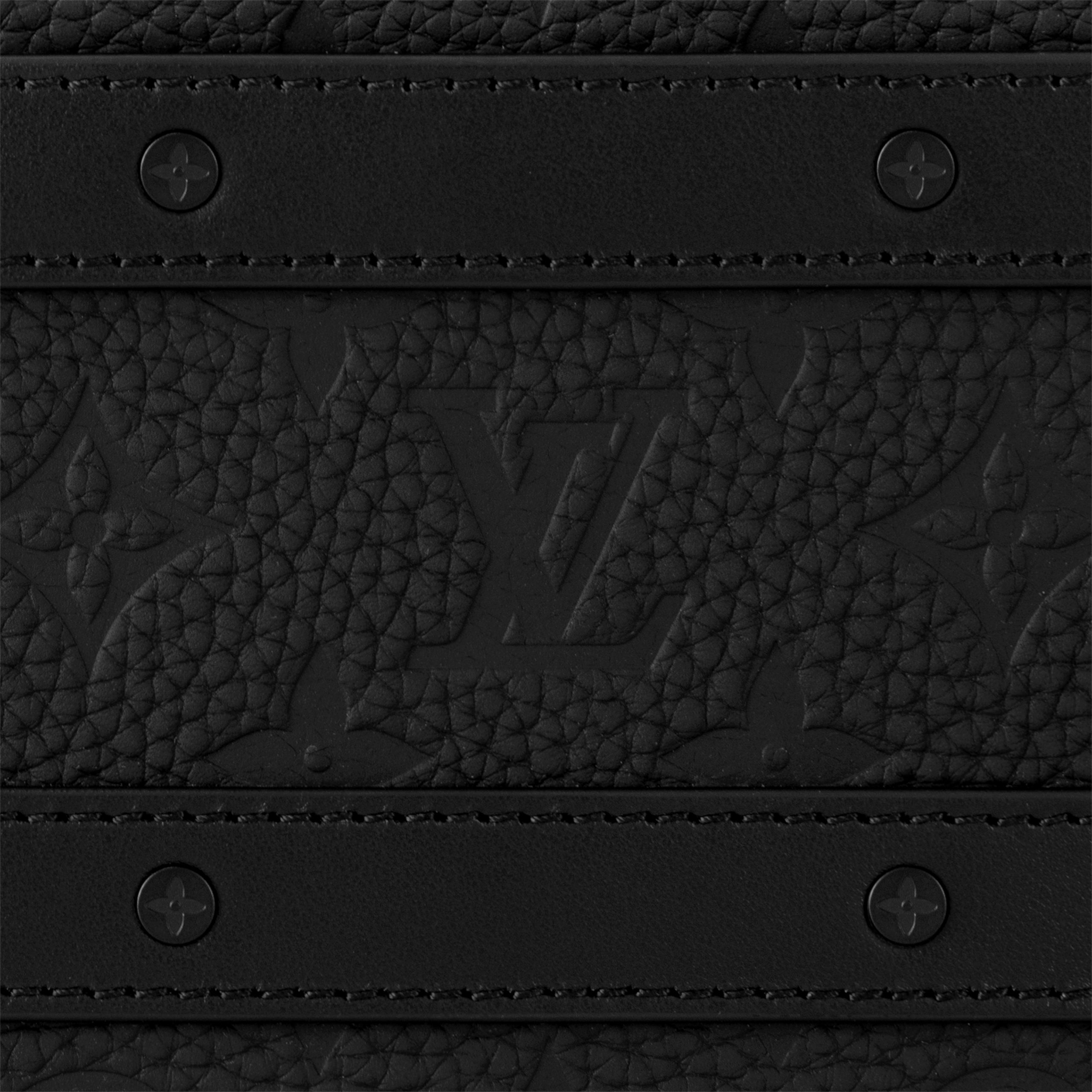 Lvlenka Louis Vuitton M59163 Handle Soft Trunk Black Monogram