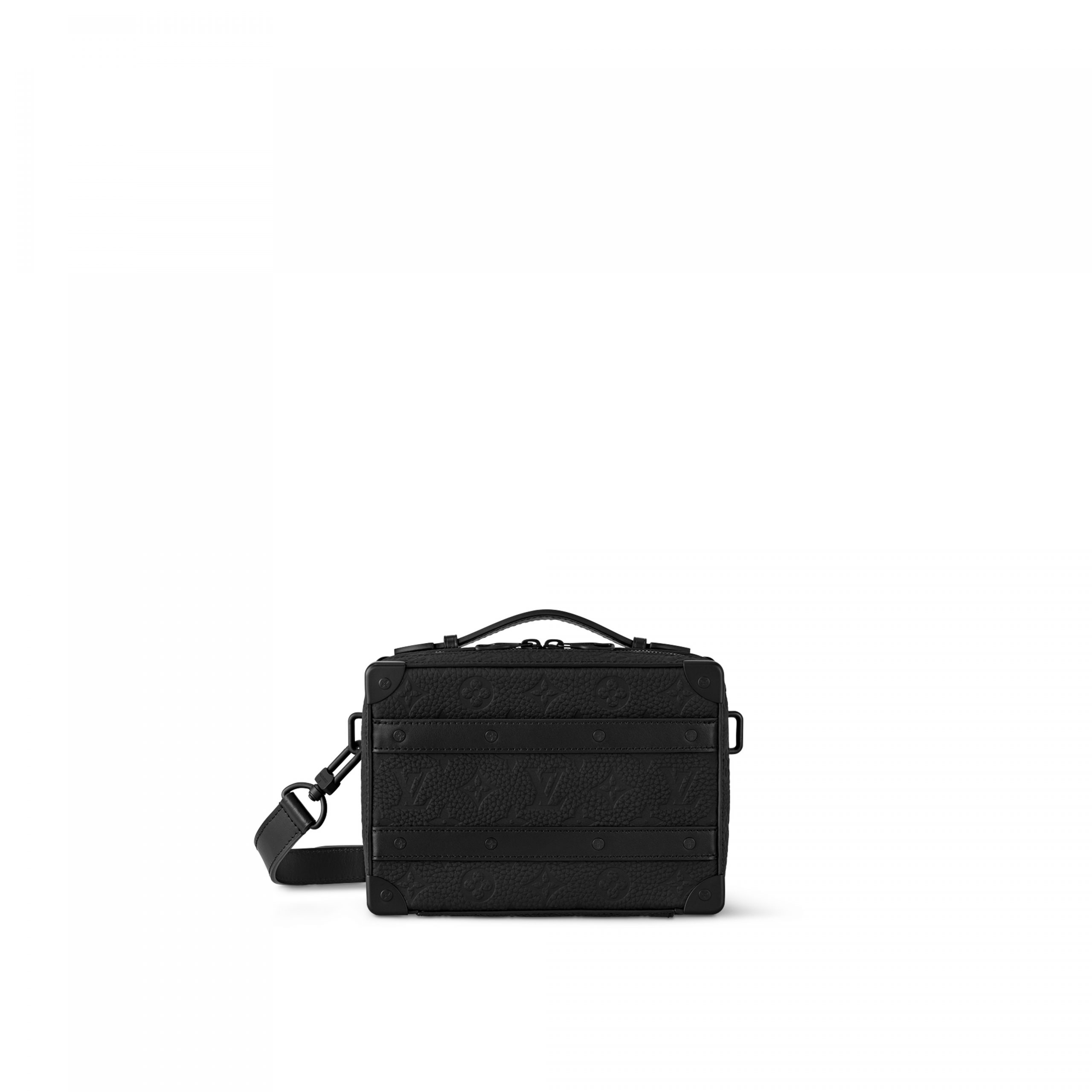 Lvlenka Louis Vuitton M59163 Handle Soft Trunk Black Monogram