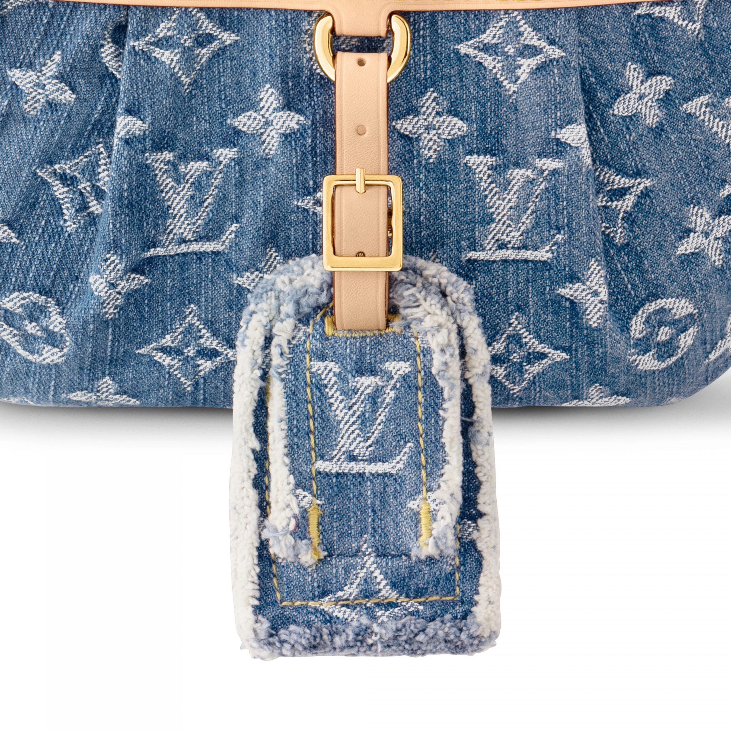 Louis Vuitton M46837 High Rise Denim Blue