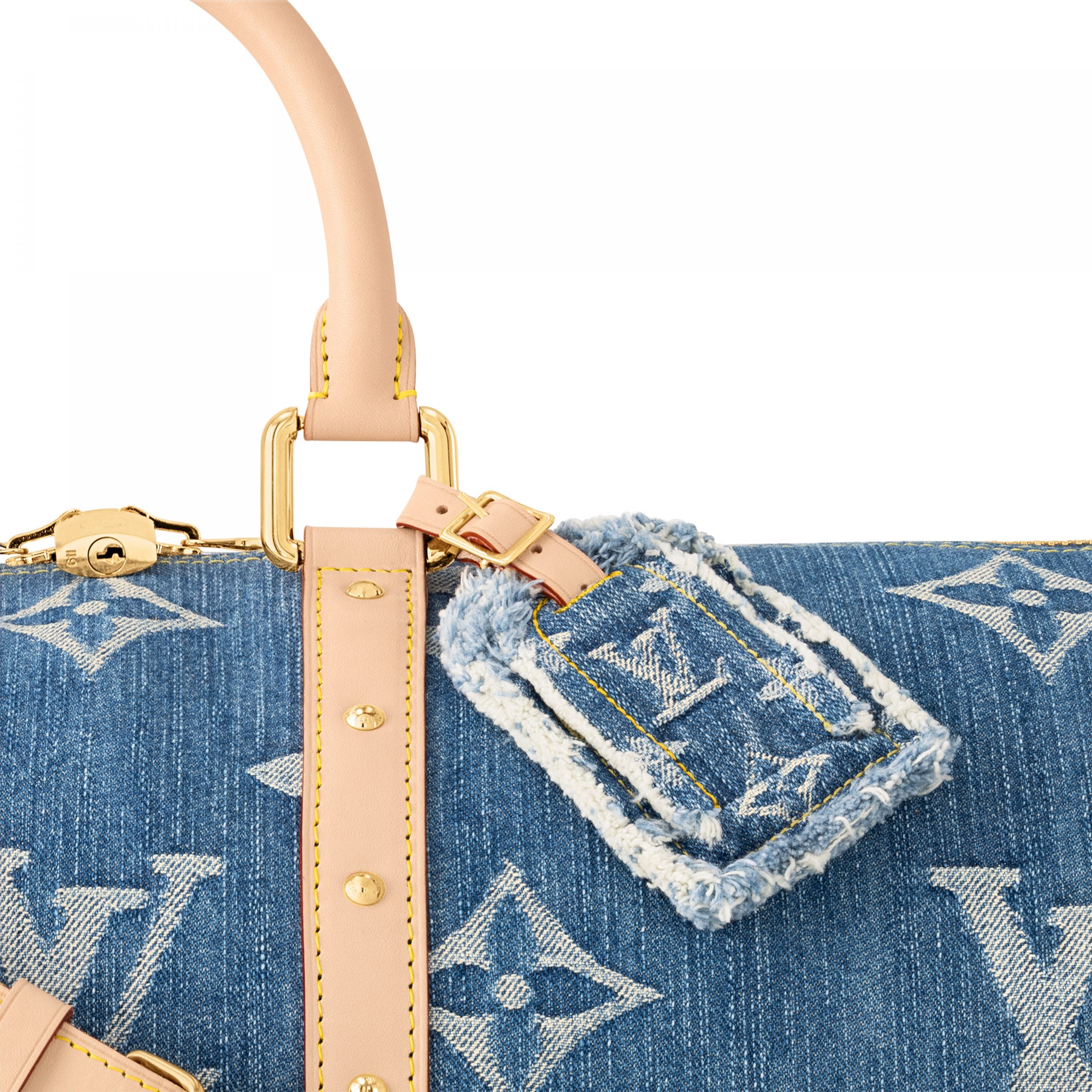 Lvlenka Louis Vuitton M24315 Keepall Bandoulière 45 Denim Blue