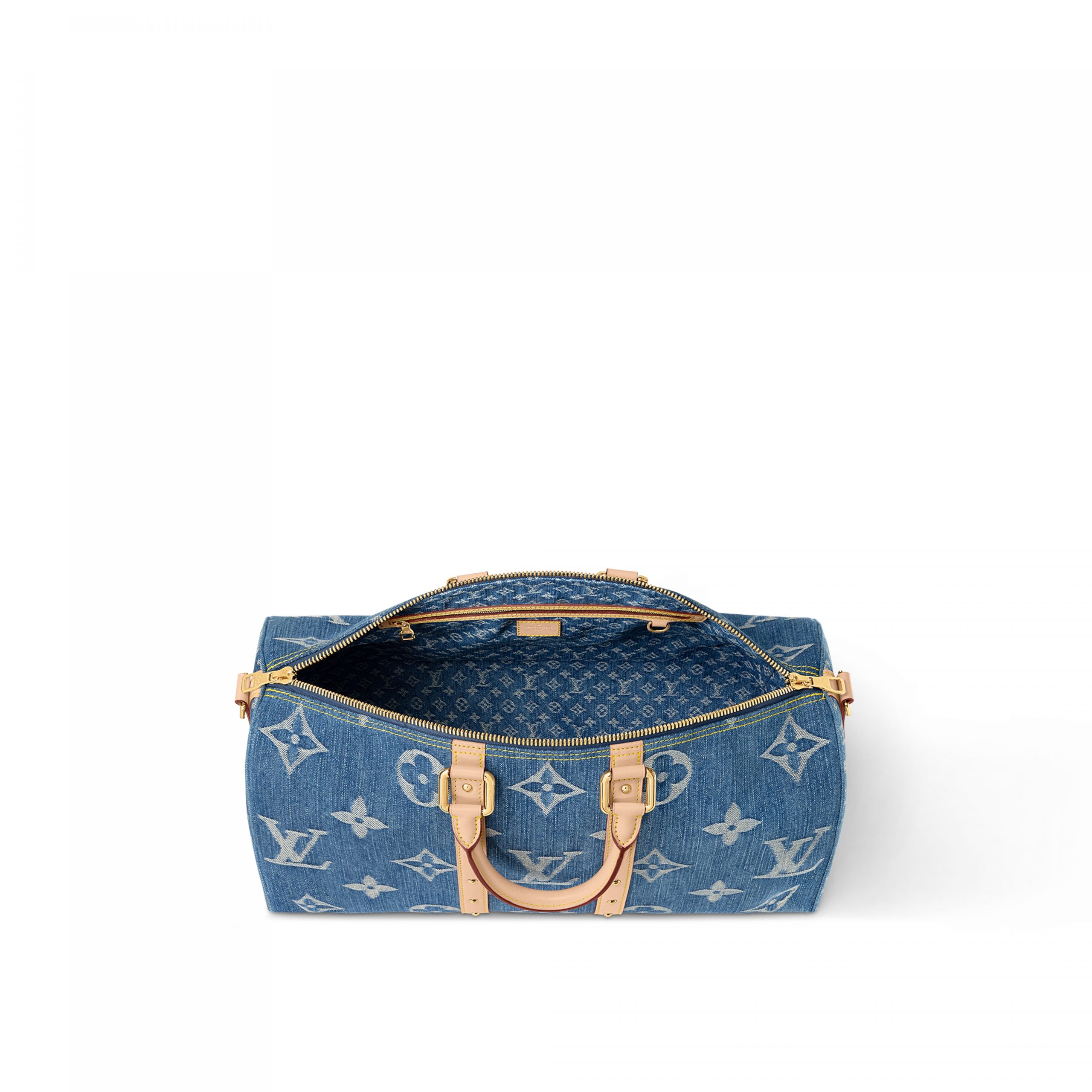 Lvlenka Louis Vuitton M24315 Keepall Bandoulière 45 Denim Blue