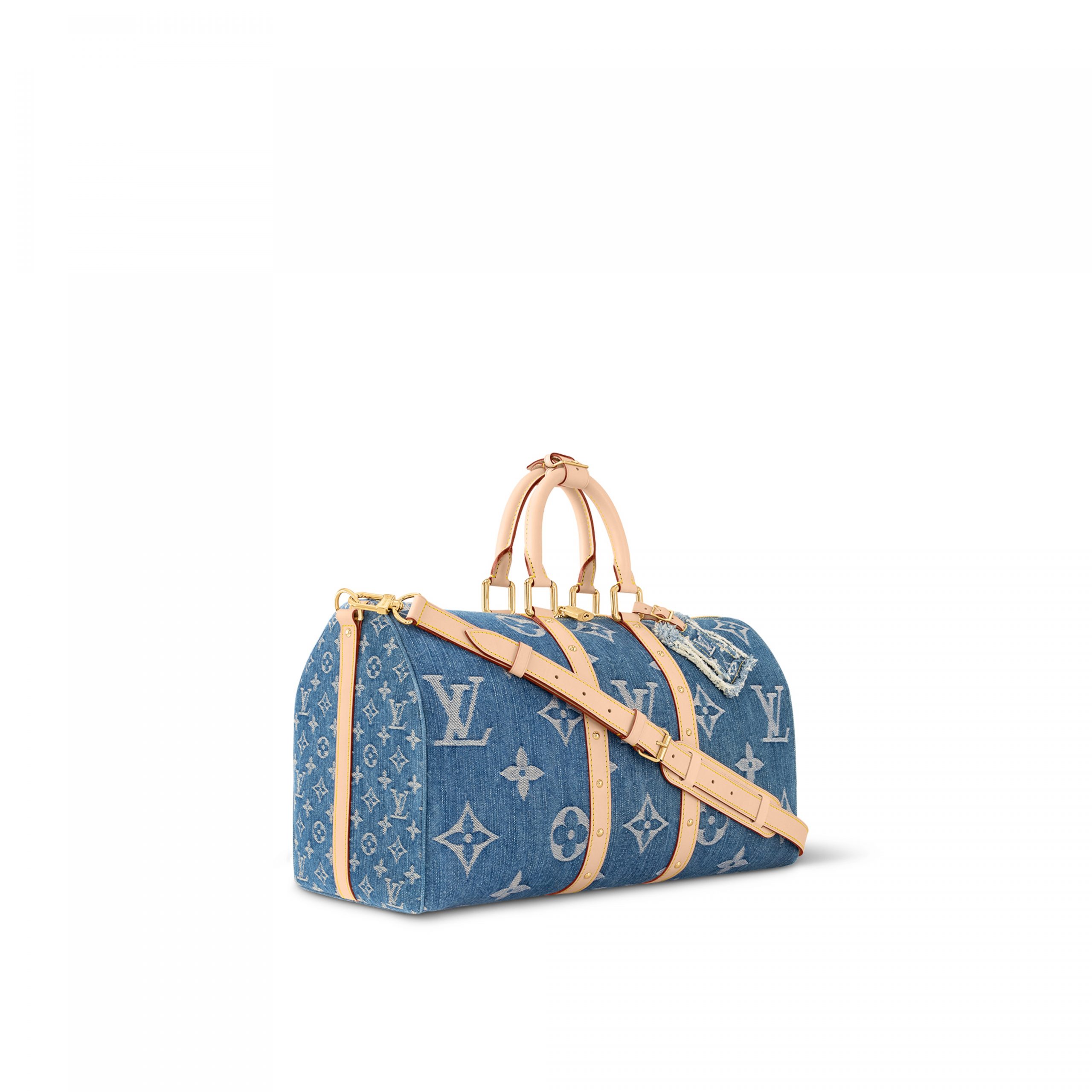 Lvlenka Louis Vuitton M24315 Keepall Bandoulière 45 Denim Blue