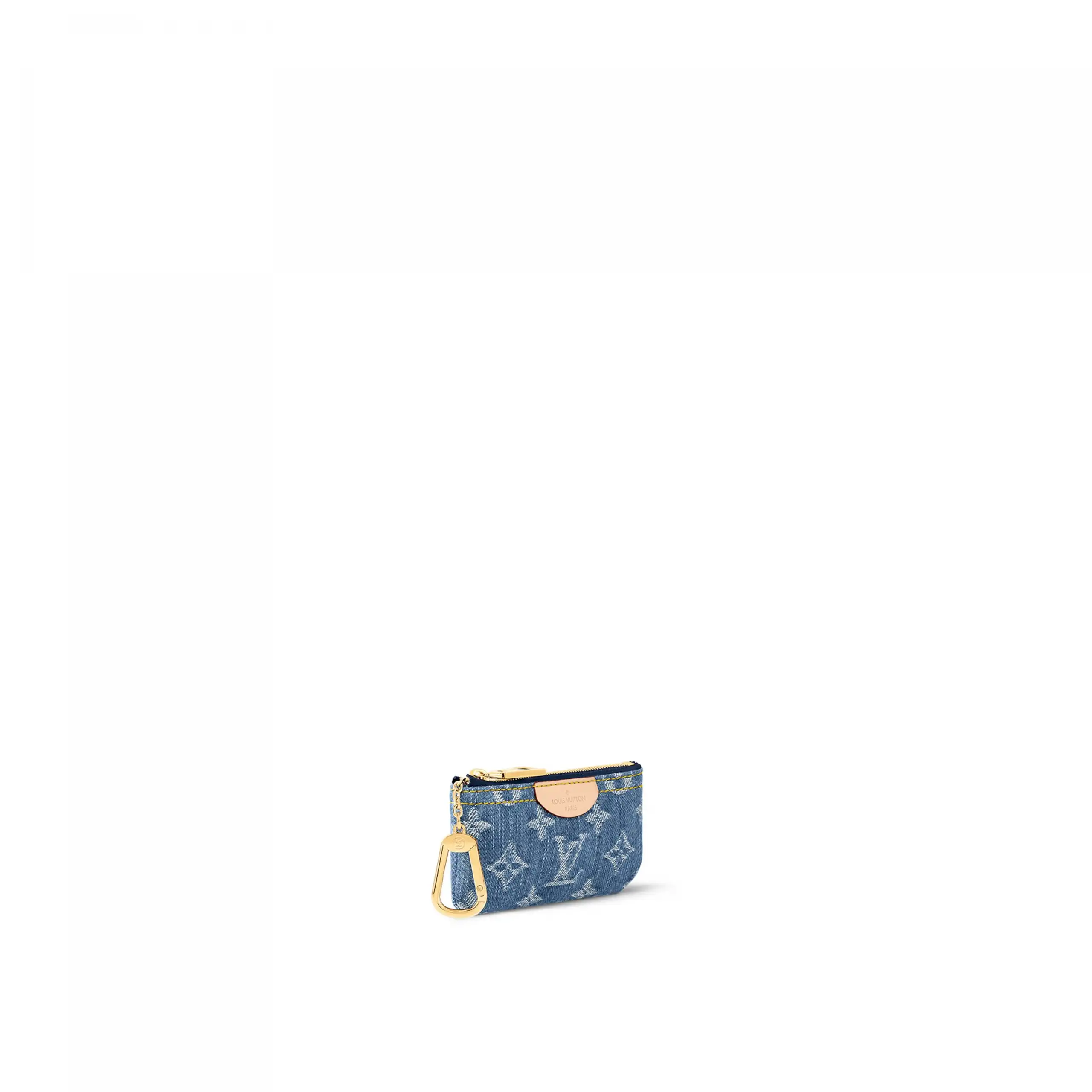 Cheap Louis Vuitton M82961 Key Pouch Denim Blue