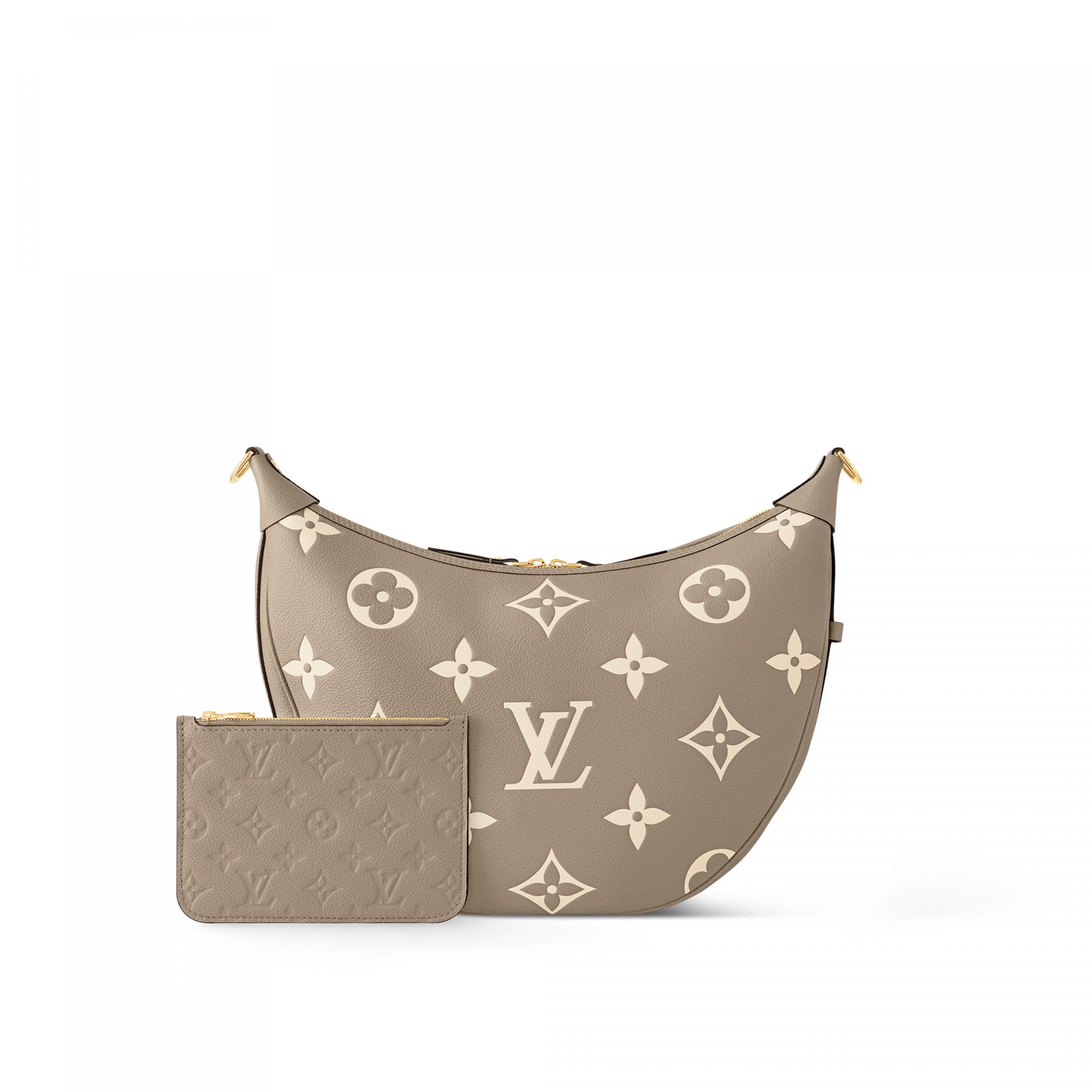 Lvlenka Louis Vuitton M46738 Loop Hobo Dove Gray Cream