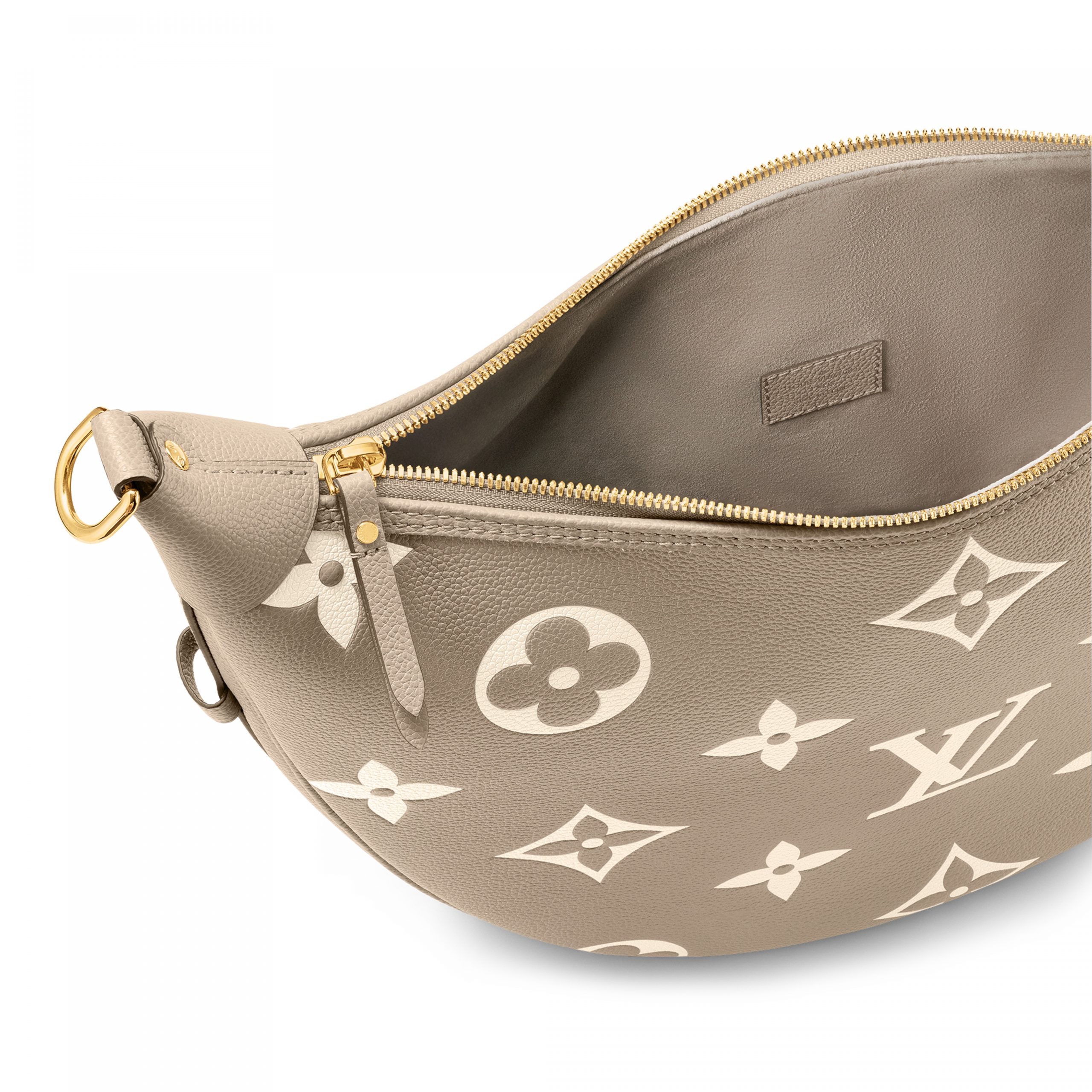 Lvlenka Louis Vuitton M46738 Loop Hobo Dove Gray Cream