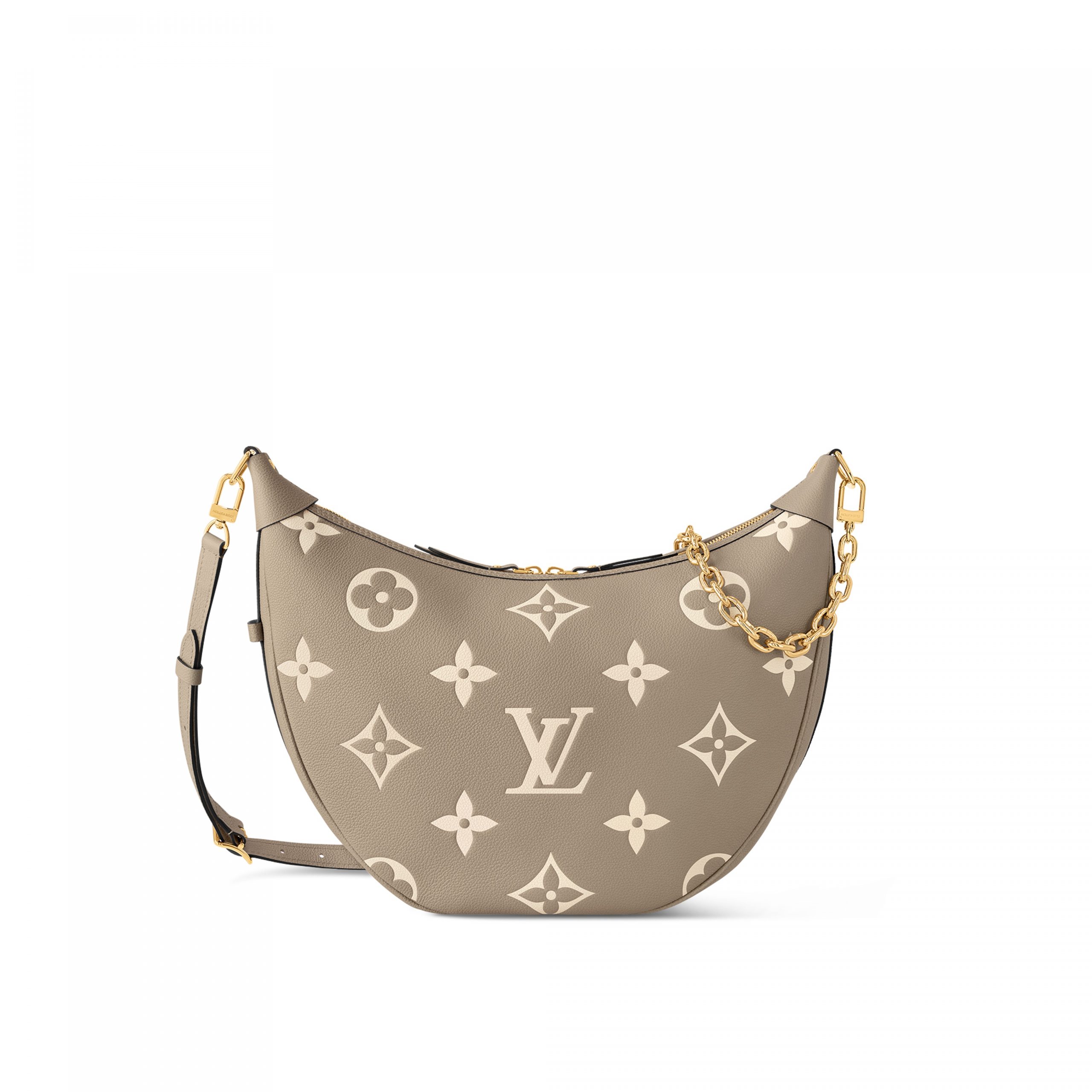 Lvlenka Louis Vuitton M46738 Loop Hobo Dove Gray Cream