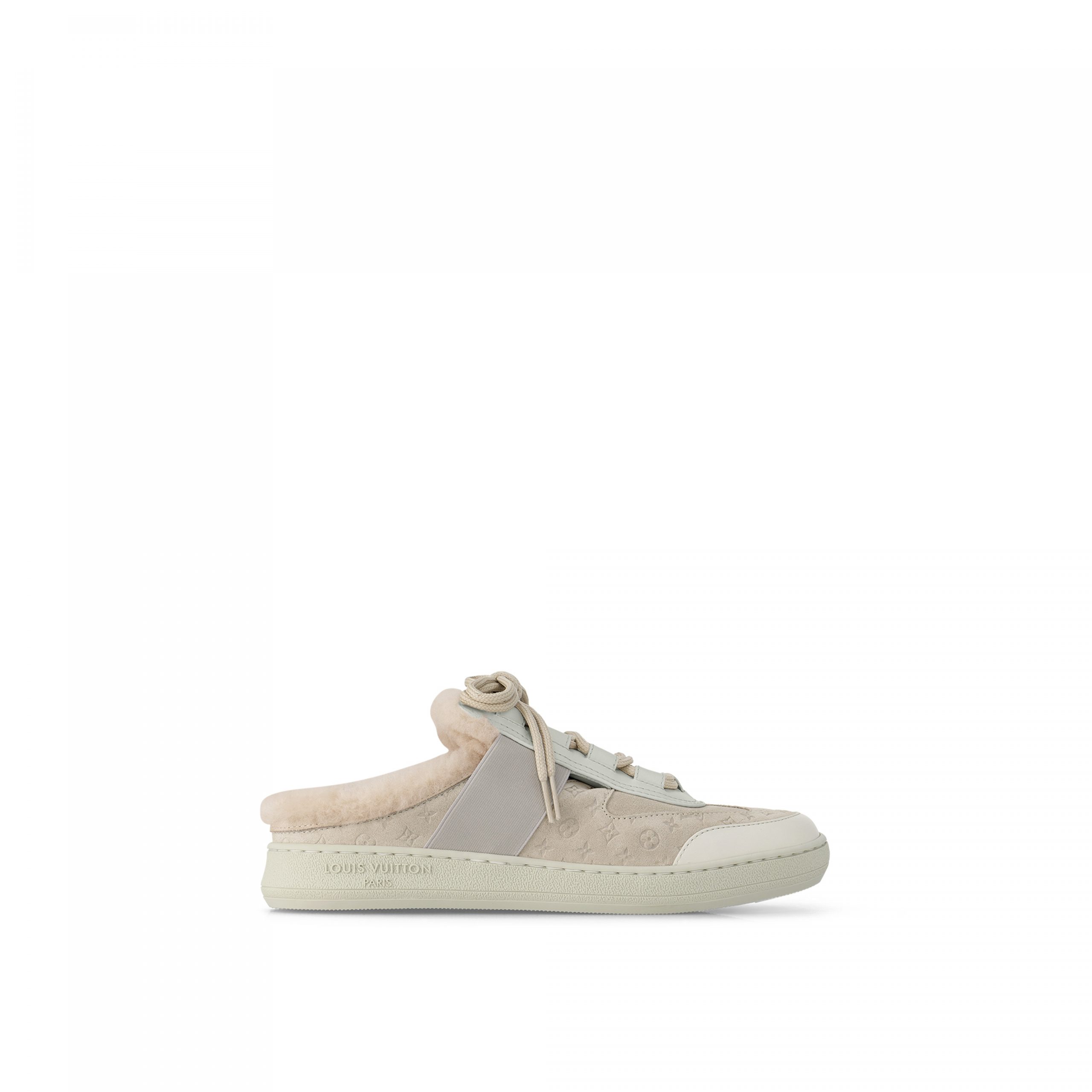 Lvlenka Louis Vuitton FLIGHT MODE Lous Open Back Sneaker Light Gray 1ACADJ