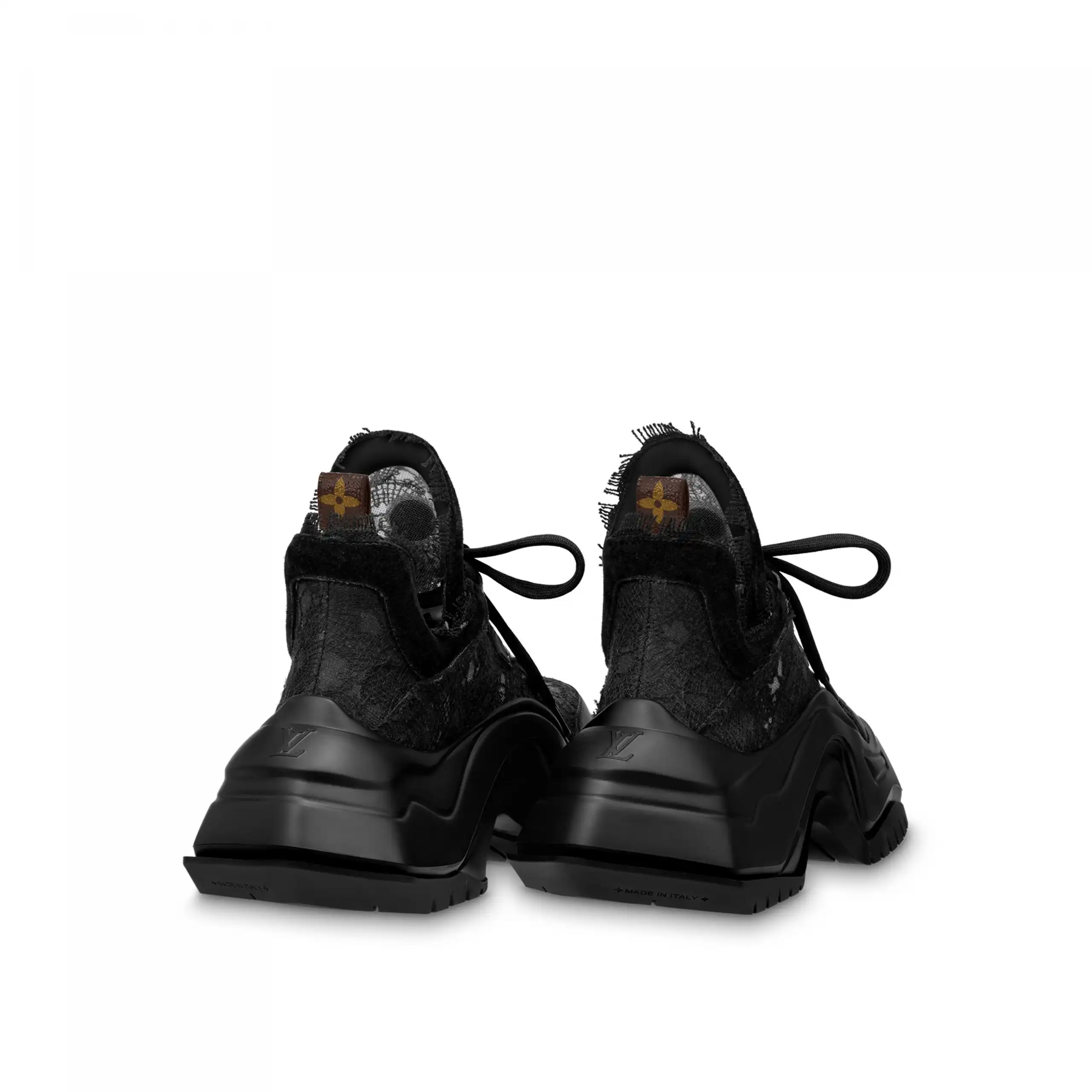 Cheap Louis Vuitton LV Archlight 2.0 Platform Sneaker Black 1ABI3U