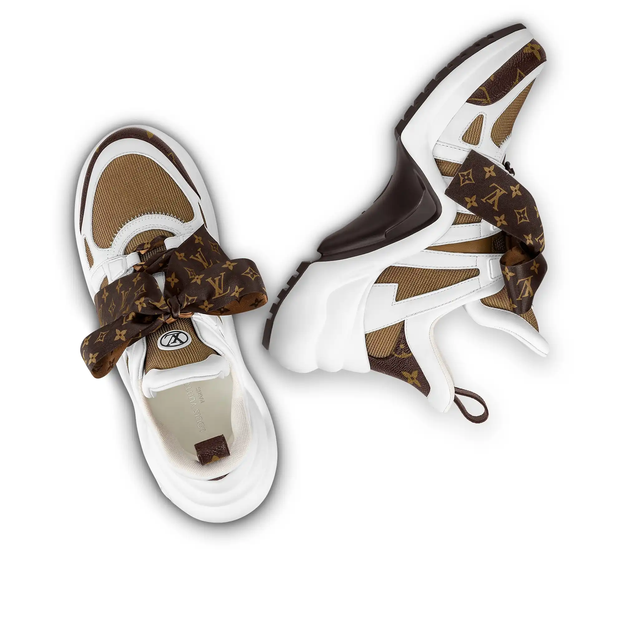 Affordable Louis Vuitton LV Archlight Trainers Cacao Brown 1AACQG