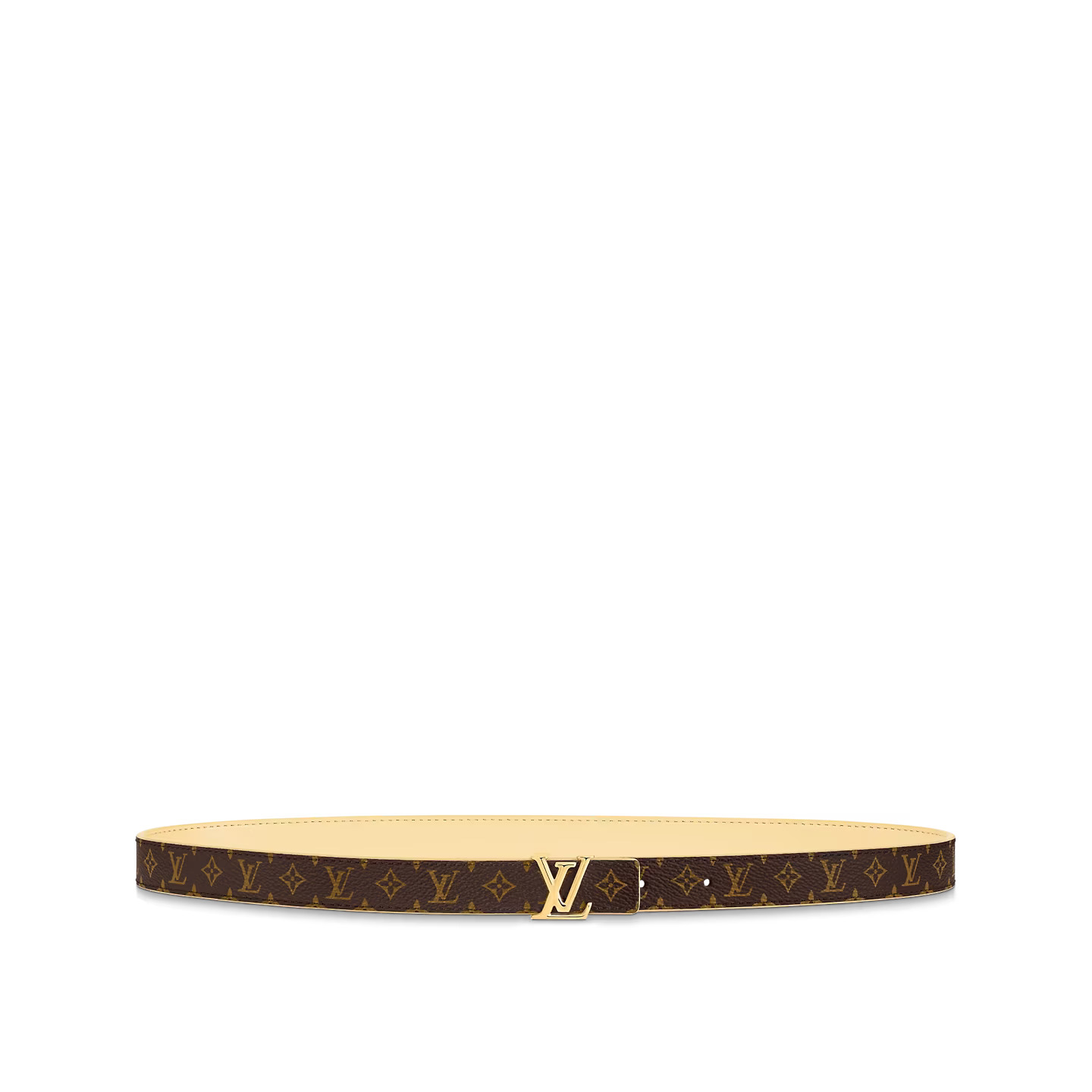 Lvlenka Louis Vuitton M0702X Yellow LV Iconic 20mm Reversible Belt