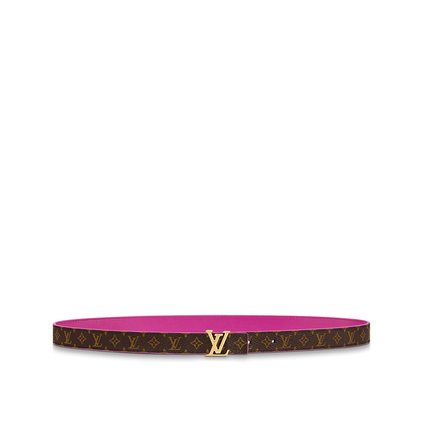 Lvlenka Louis Vuitton M0703X Pink LV Iconic 20mm Reversible Belt