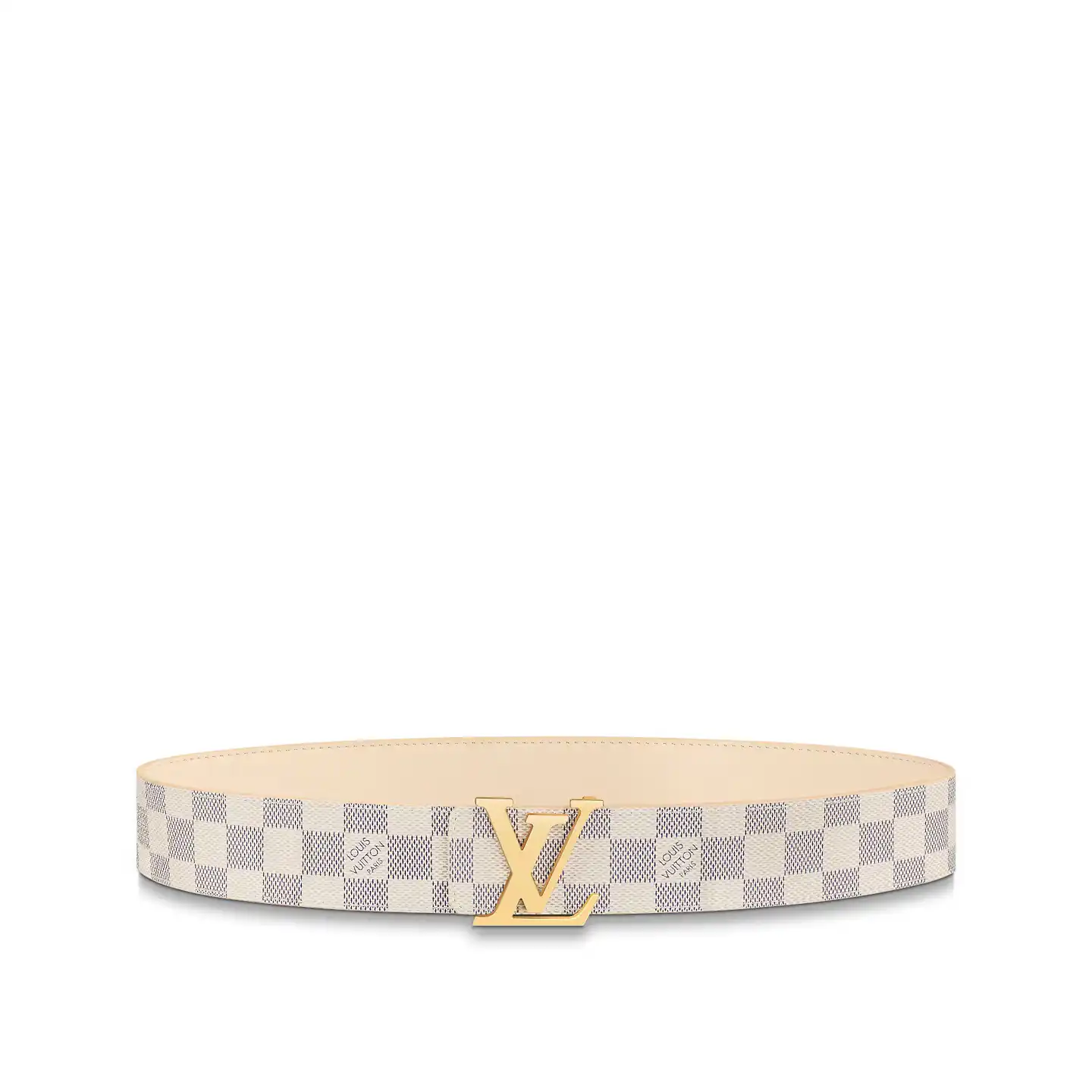 Louis Vuitton M0569S Damier azur LV Initiales 40mm Reversible Belt