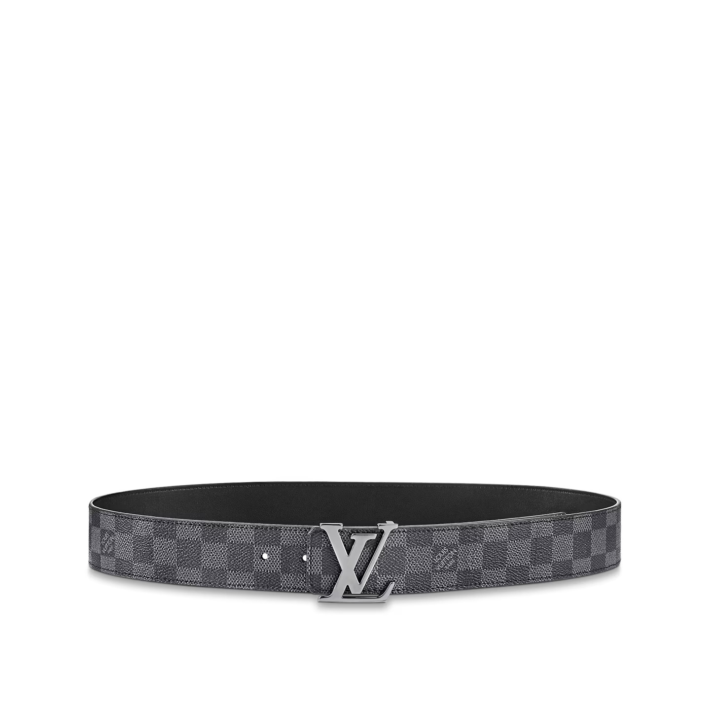 Lvlenka Louis Vuitton M0213U Graphite LV Initiales 40mm Reversible Belt