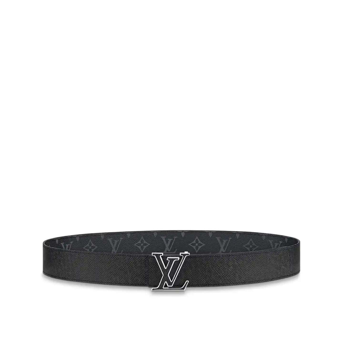 Cheap Louis Vuitton M0157U Black LV Initiales 40mm Reversible Belt