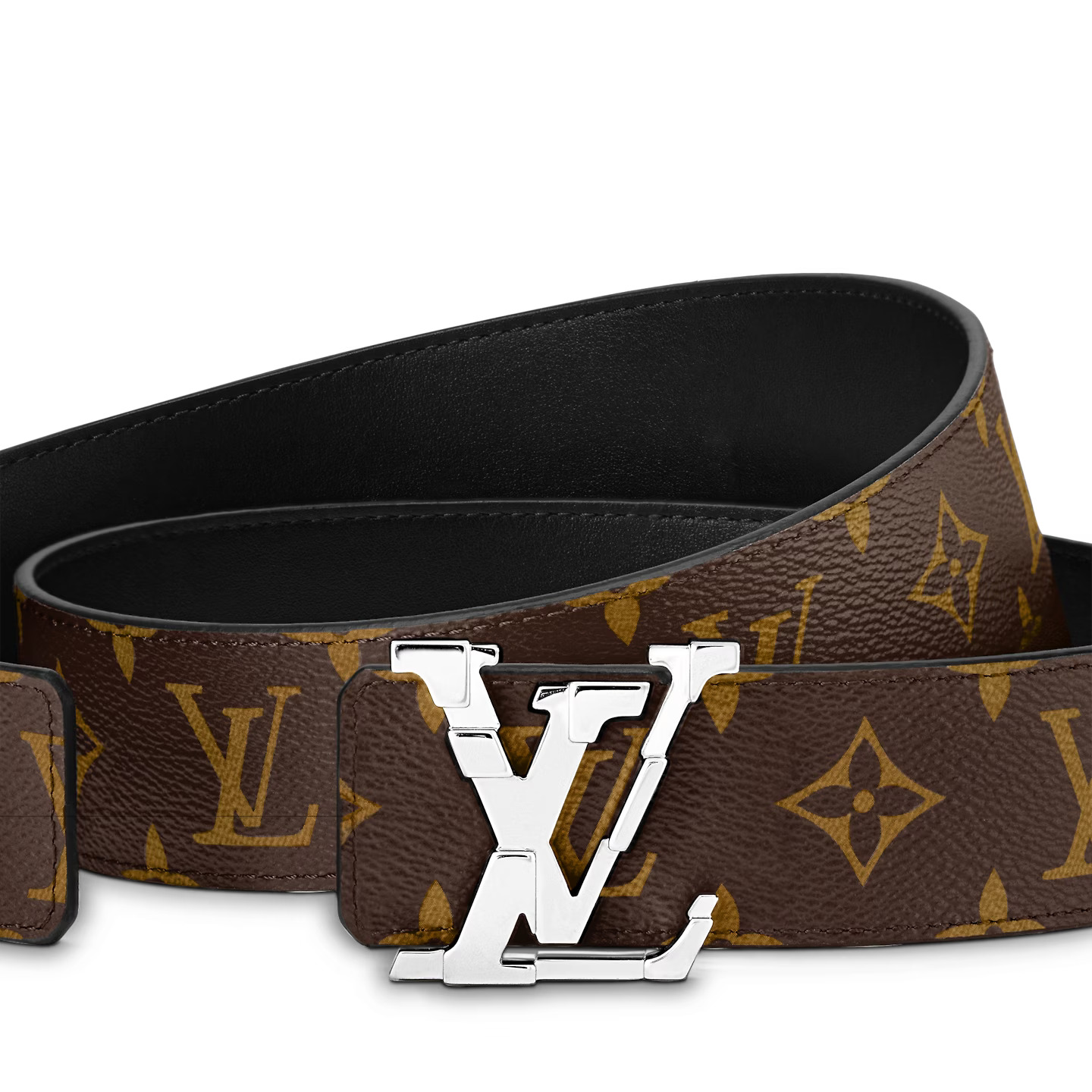 Lvlenka Louis Vuitton M8389U Monogram LV Pixel 40mm Reversible Belt